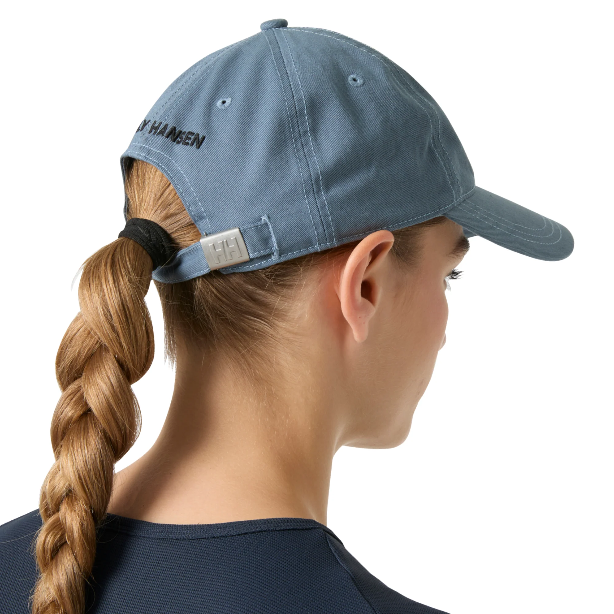 Helly Hansen Unisex Logo Cap (Washed Navy) - Image 4