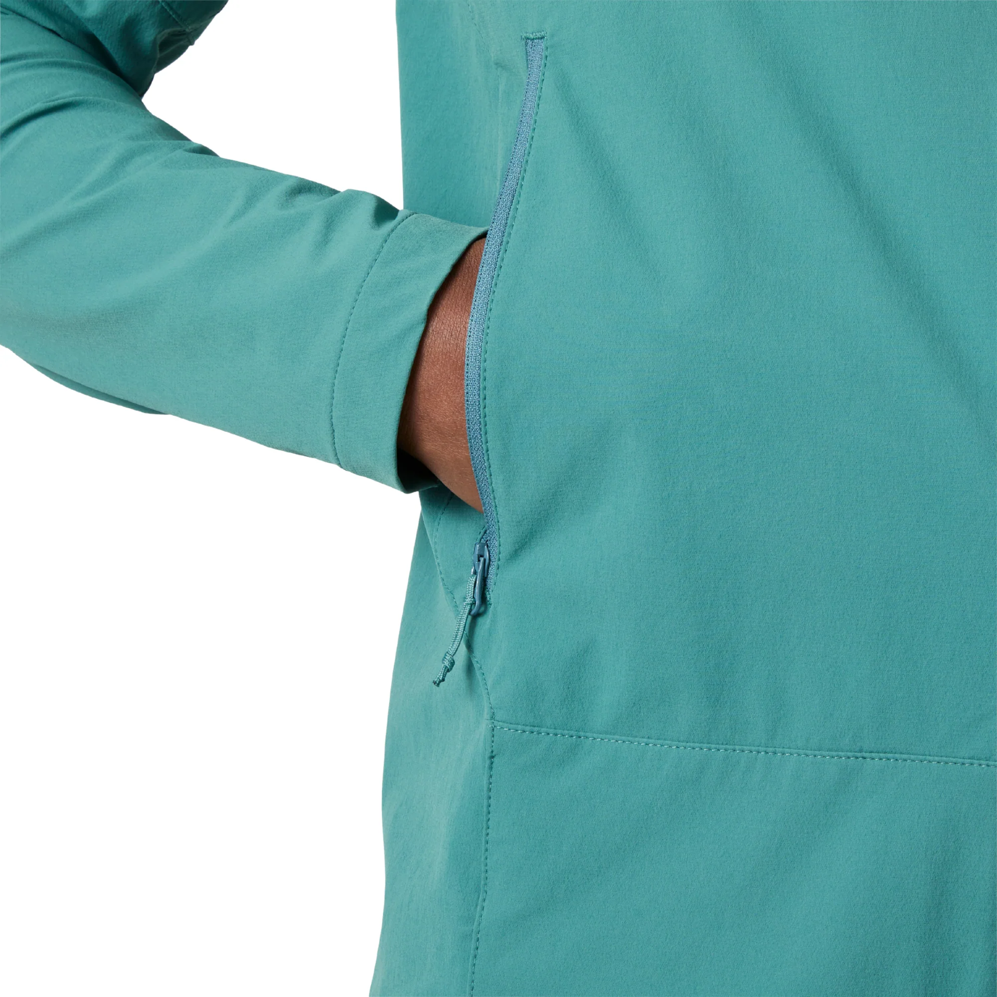 Helly Hansen Men's Hooded Blaze Softshell Jacket (Opal Green) - Image 4