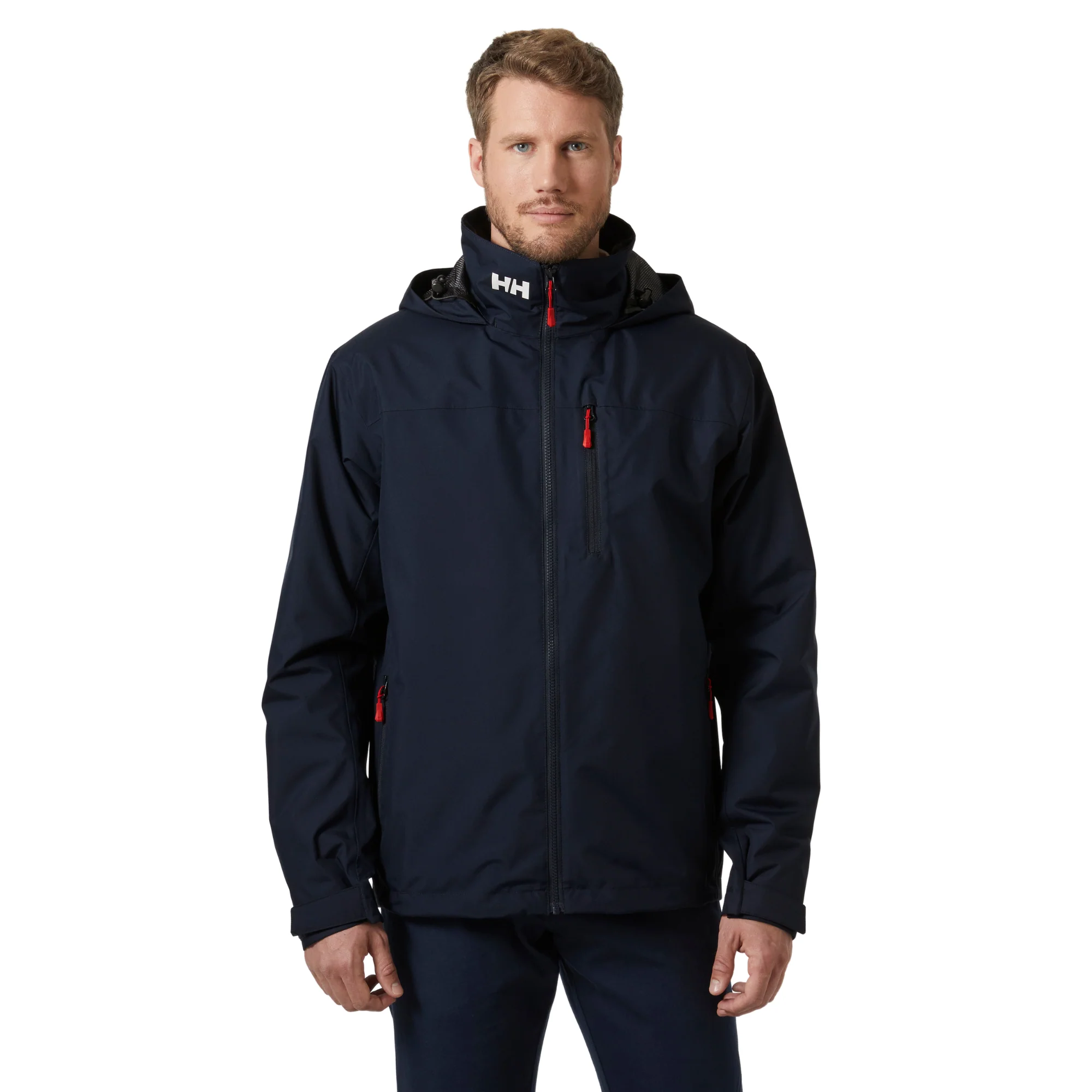 Helly Hansen Men's Crew Hooded Midlayer HT 2L Waterproof Insulated Jacket 2.0 (Navy) - Image 3