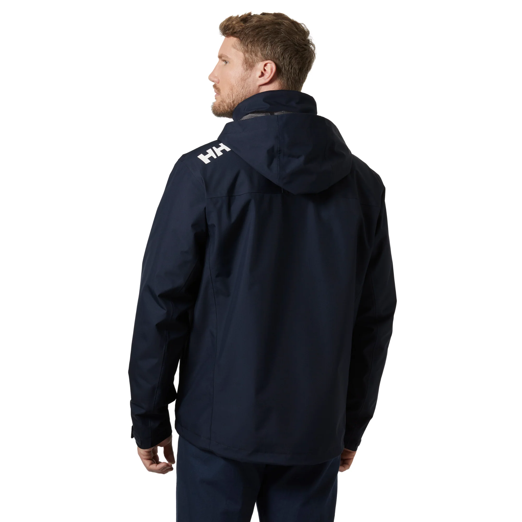 Helly Hansen Men's Crew Hooded Midlayer HT 2L Waterproof Insulated Jacket 2.0 (Navy) - Image 4
