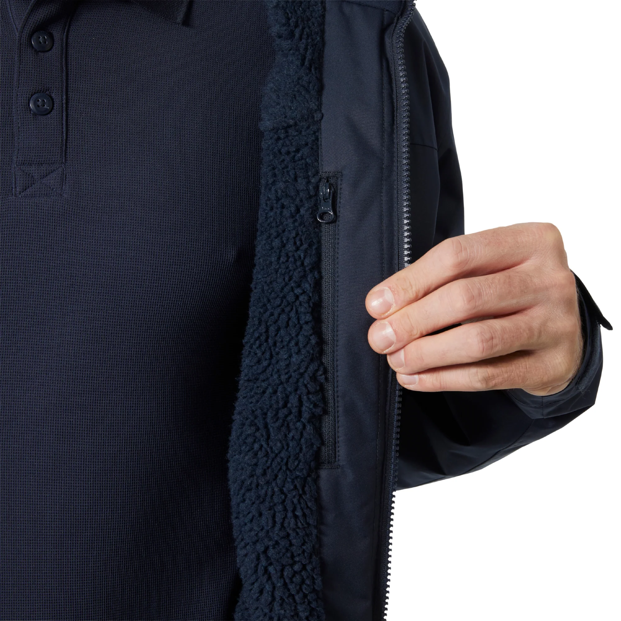Helly Hansen Men's Crew Hooded Midlayer HT 2L Waterproof Insulated Jacket 2.0 (Navy) - Image 9