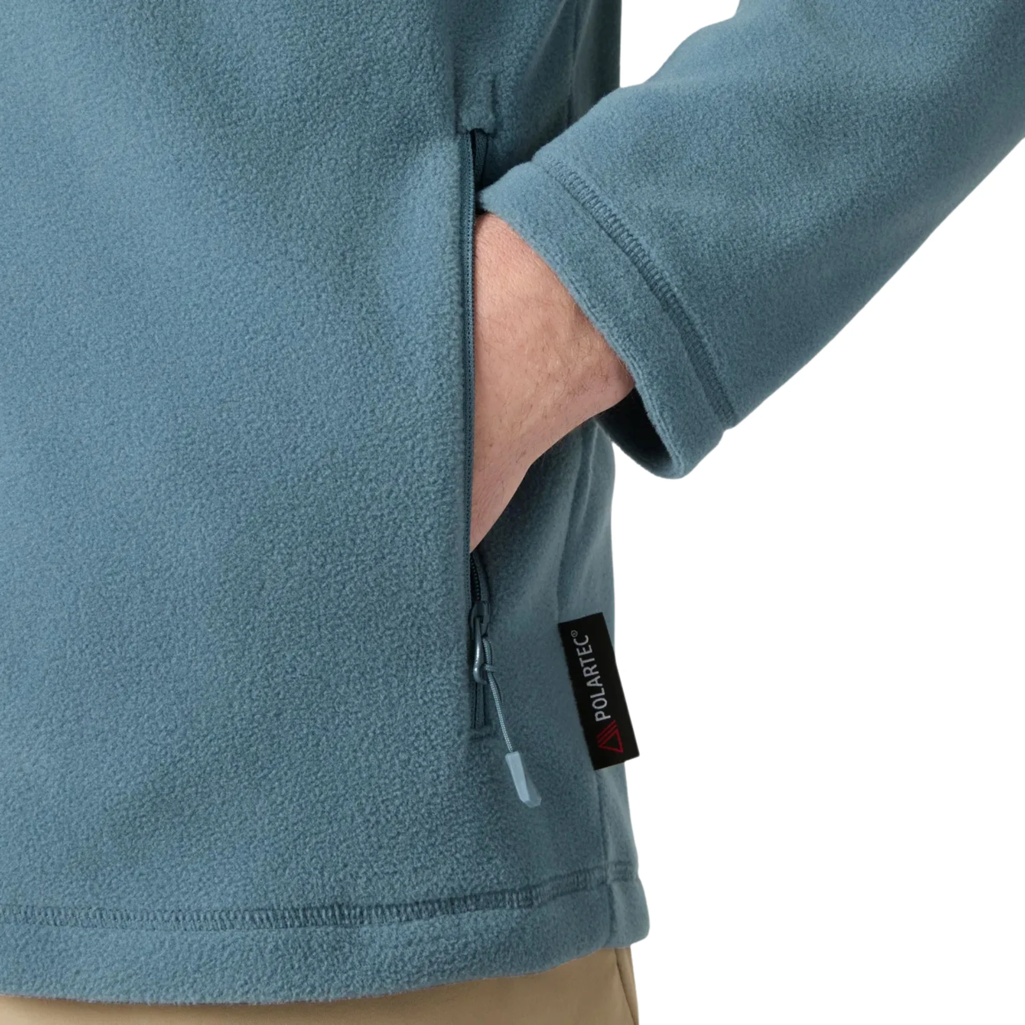 Helly Hansen Men's Daybreaker Block Polartec Full Zip Fleece (Washed Navy) - Image 3