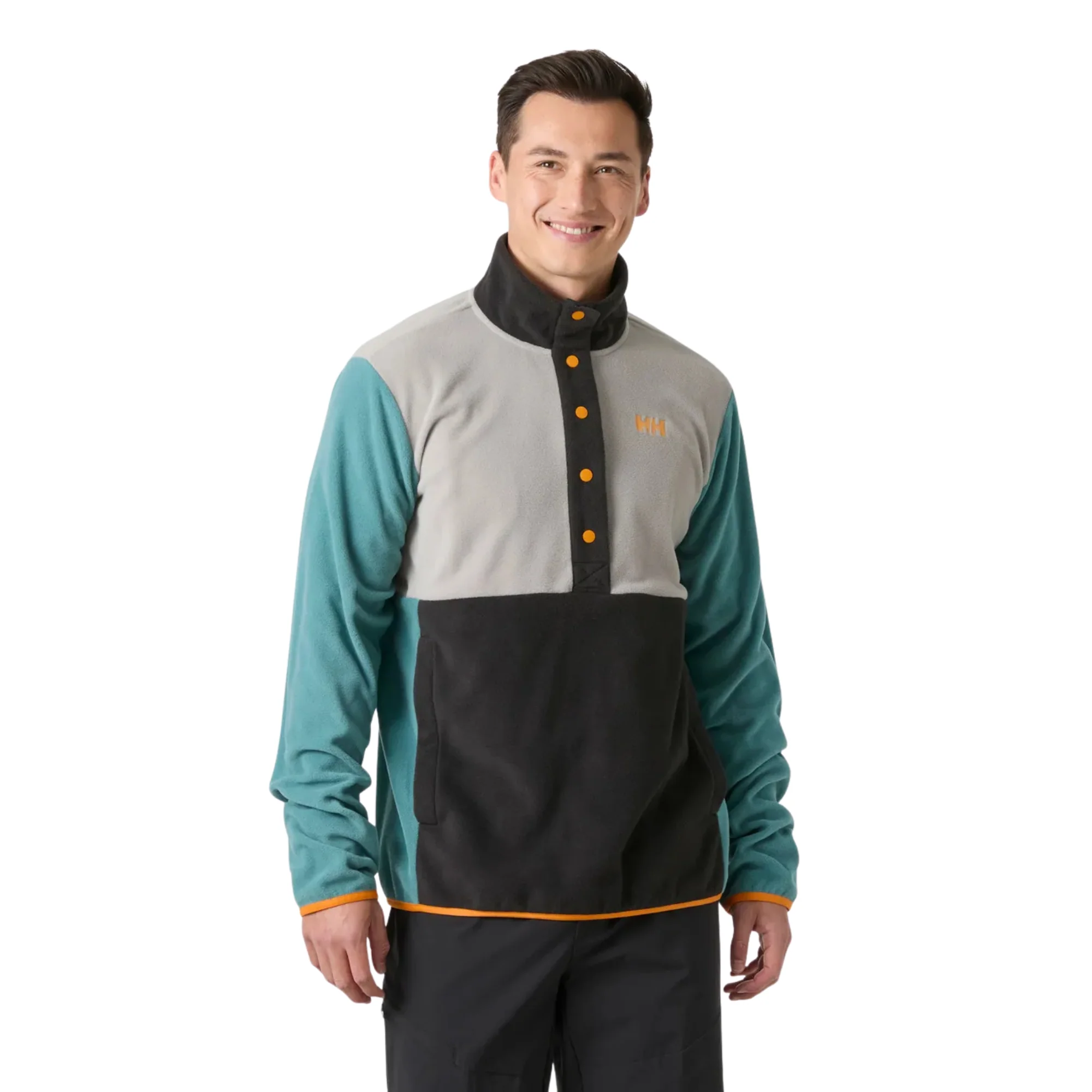 Helly Hansen Men's Daybreaker Polartec Half Snap Pullover (Opal Green)