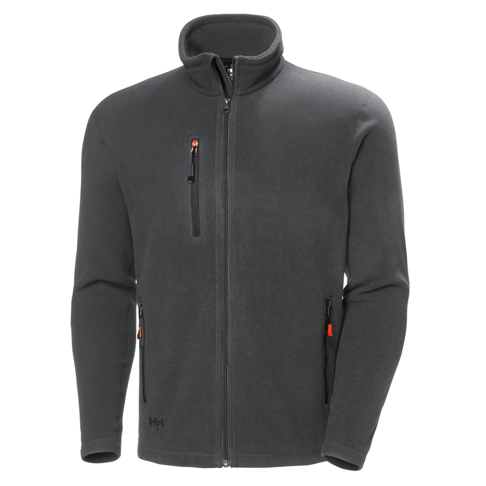 Helly Hansen Workwear Men's Oxford Full Zip Fleece (Dark Grey)