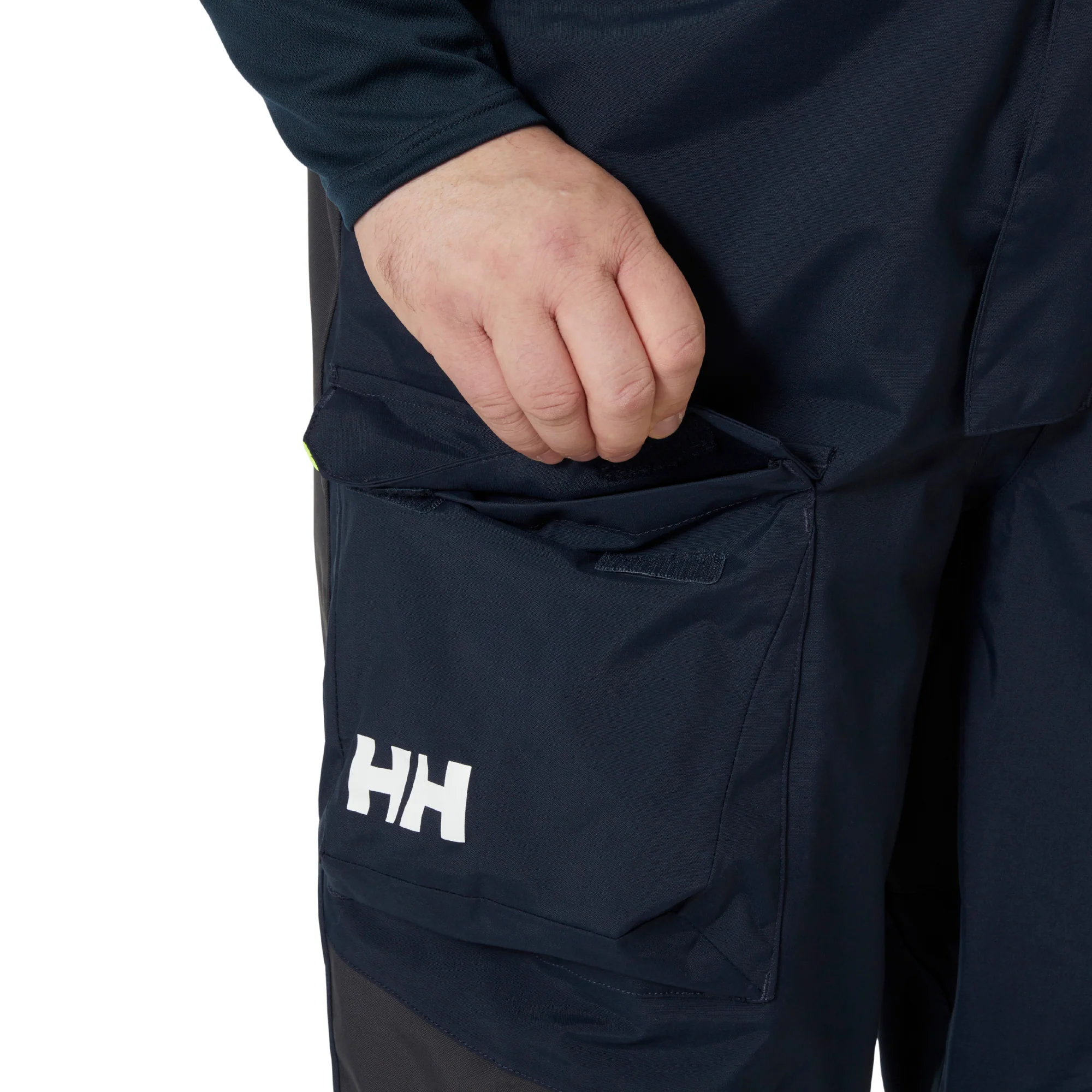 Helly Hansen Men's Pier Bib 3.0 Coastal HT 2L Sailing Trousers (Navy) - Image 6