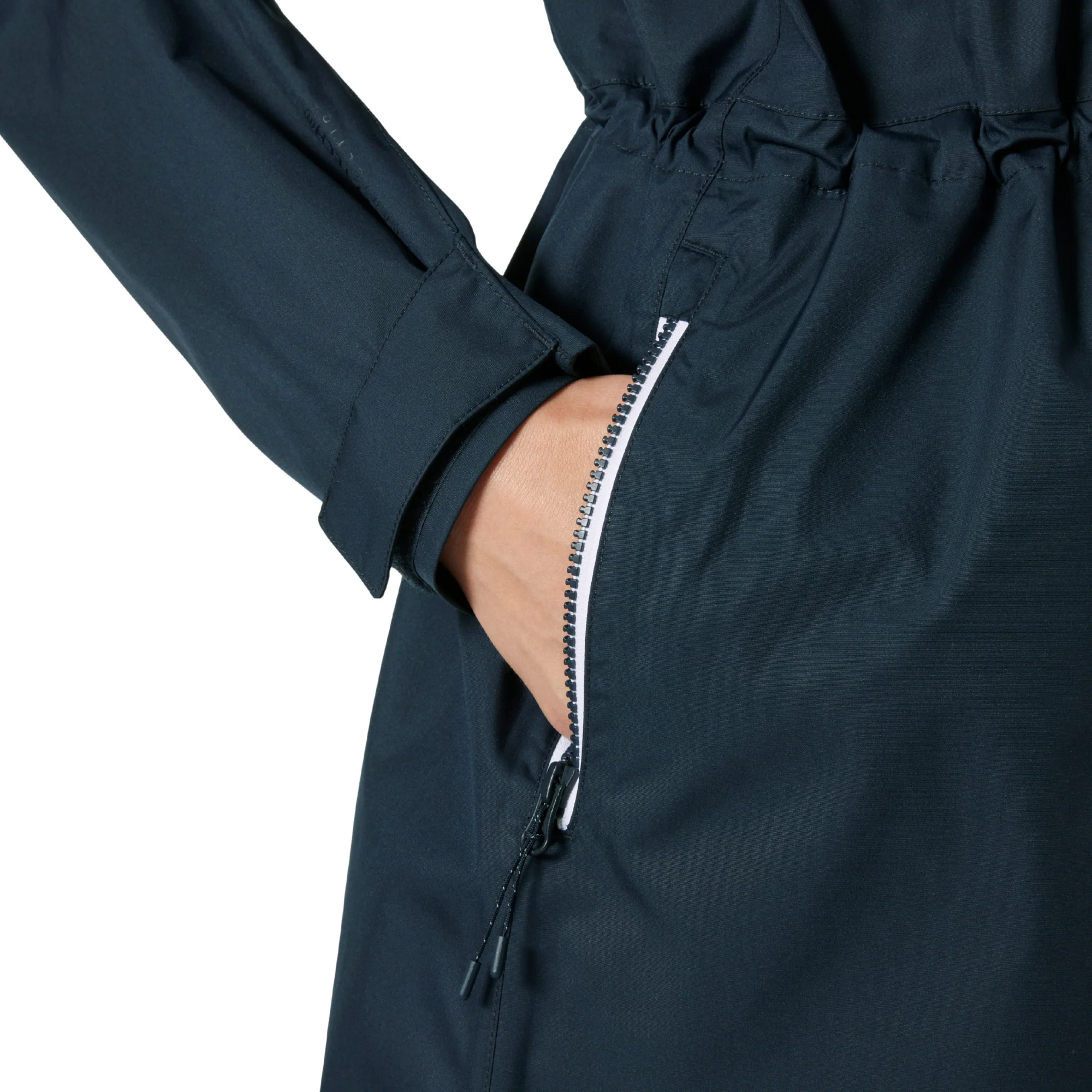 Helly Hansen Women's Westport HT 2L Waterproof Coat (Navy) - Image 5