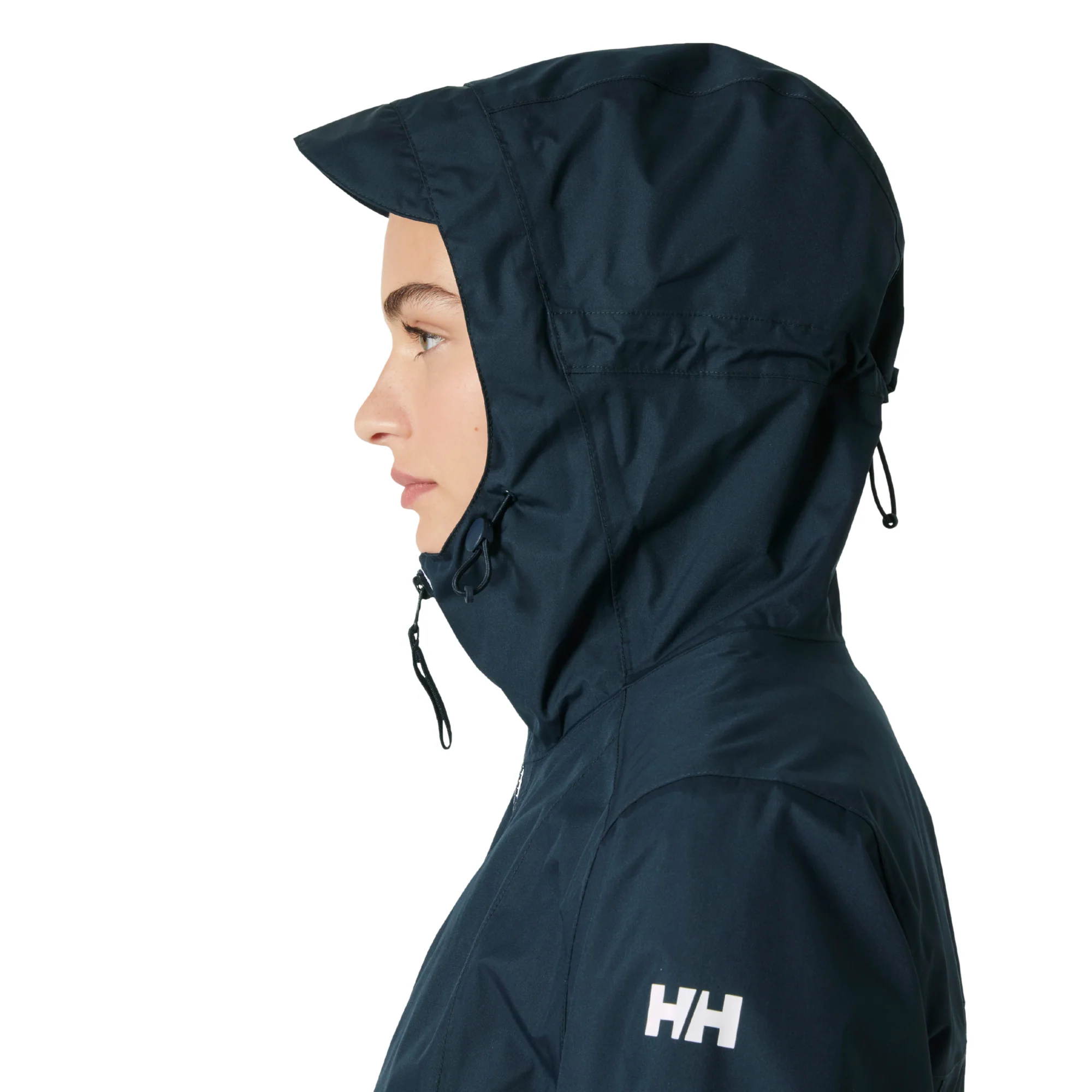 Helly Hansen Women's Westport HT 2L Waterproof Coat (Navy) - Image 6