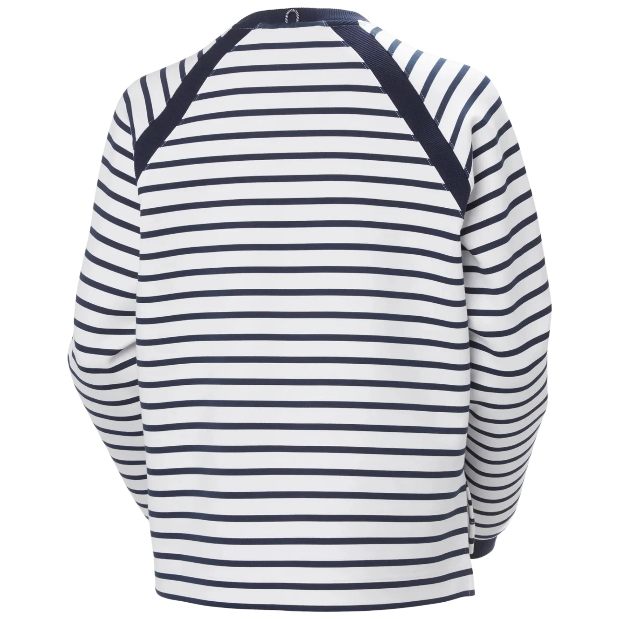 Helly Hansen Women's Capri Sweatshirt (White Navy Stripe) - Image 6