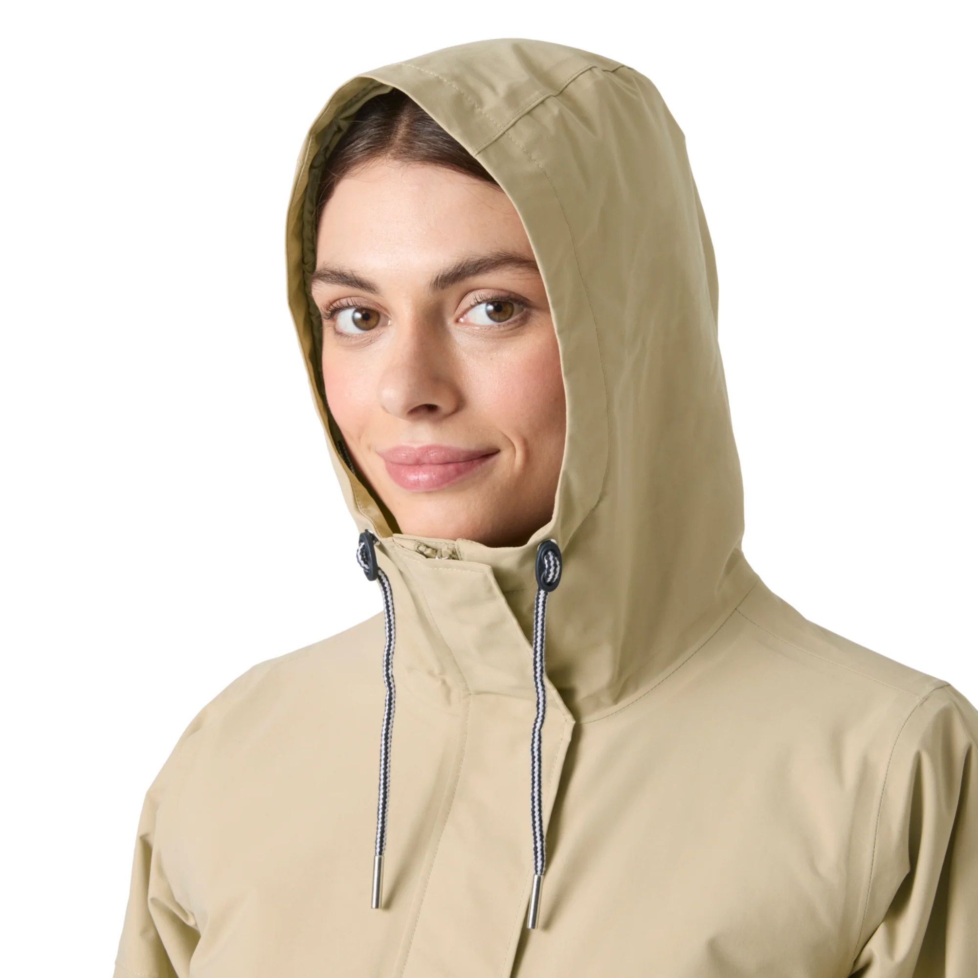 Helly Hansen Women's Koster 2L HT Waterproof Coat (HH Khaki) - Image 3