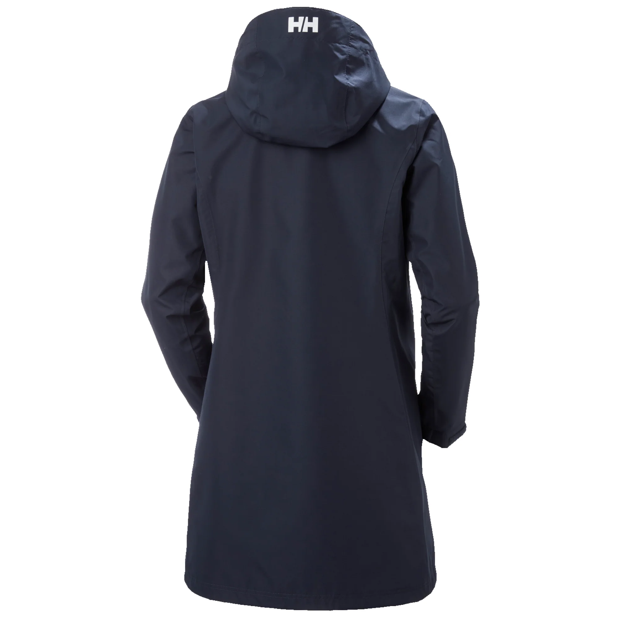 Helly Hansen Women's Long Belfast 2L HT Waterproof Coat (Navy) - Image 11