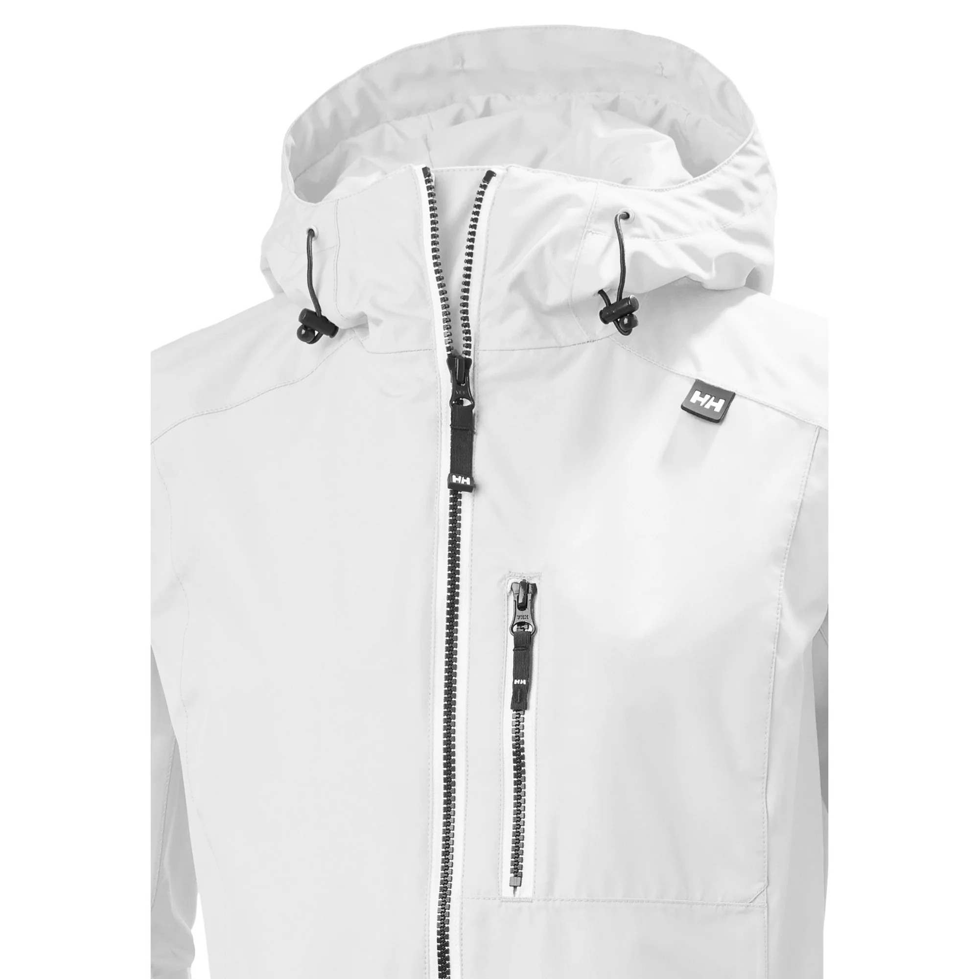 Helly Hansen Women's Long Belfast 2L HT Waterproof Coat (White) - Image 3