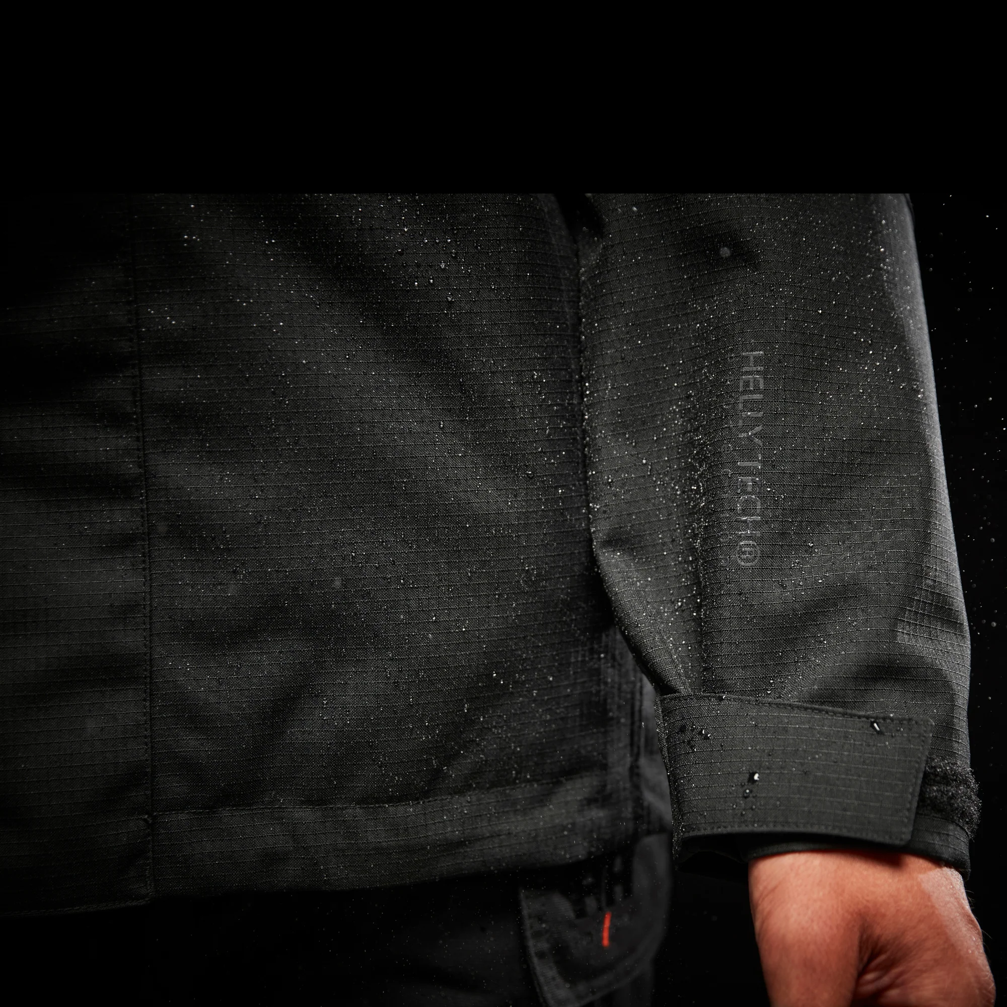 Helly Hansen Workwear Men's Oxford HT Waterproof Shell Jacket (Black) - Image 6