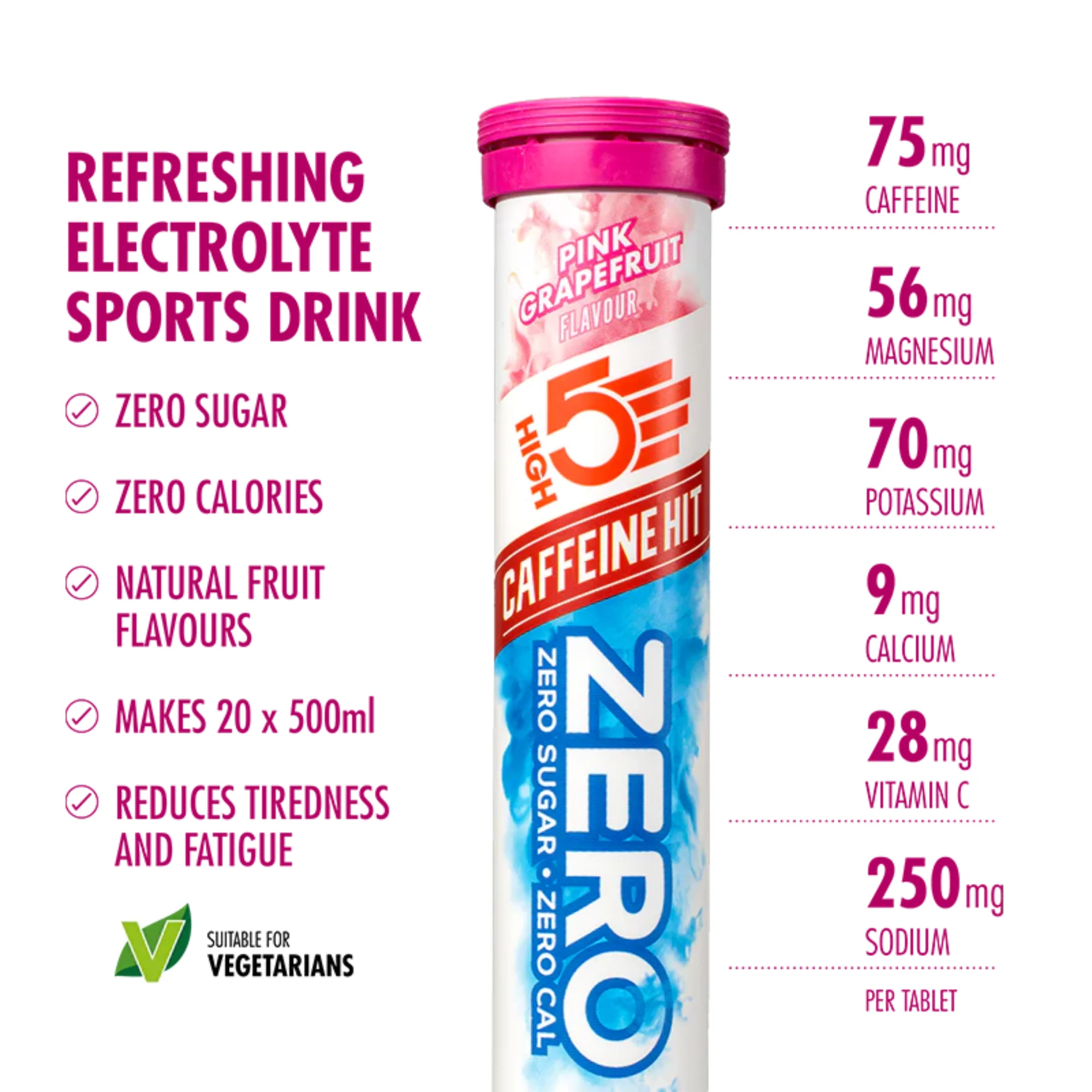 High 5 Zero Electrolyte Drink Triple Pack (Berry/Citrus/Orange & Echinacea) - Image 5