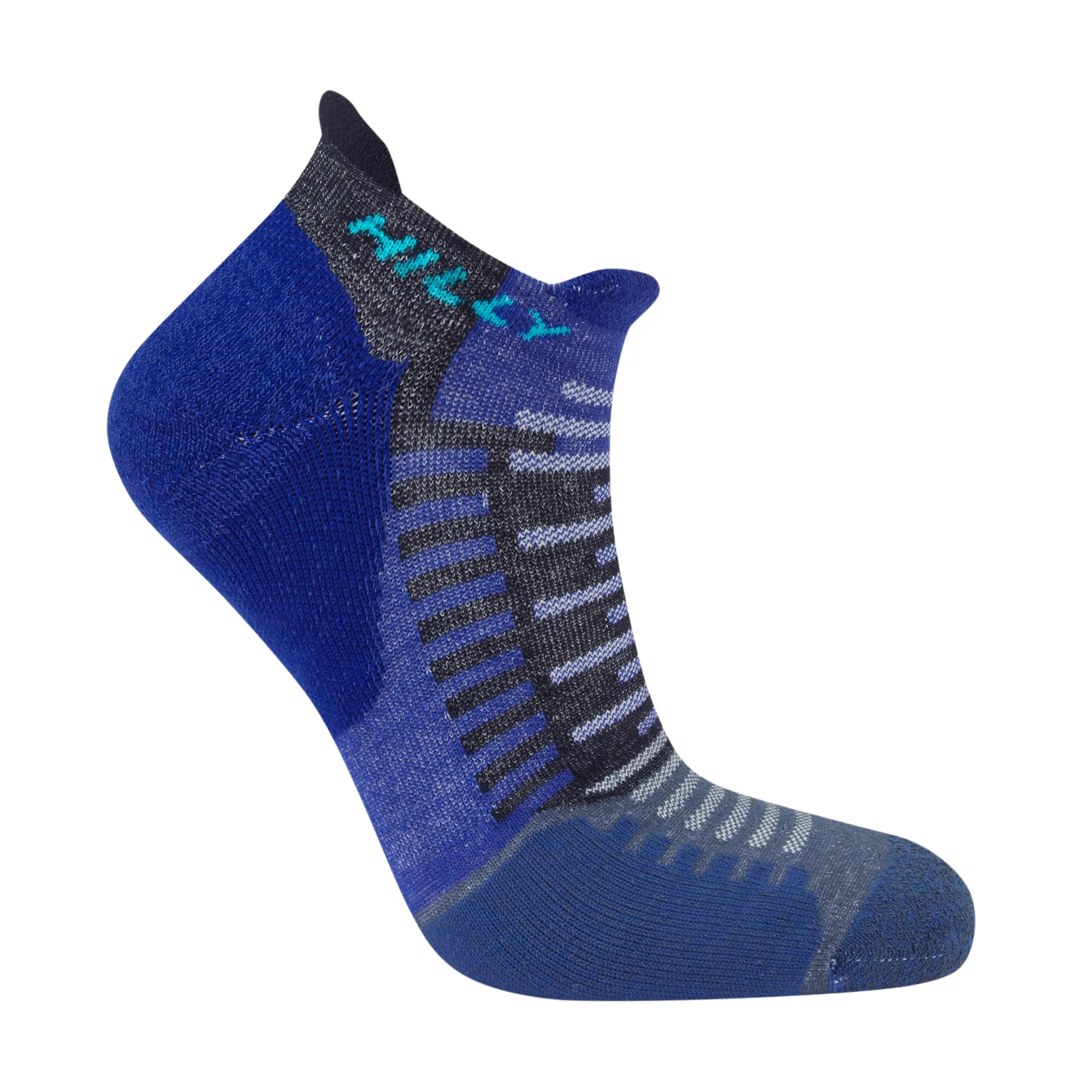 Hilly Unisex Active Running Socklets (Cobalt/Black) - Image 3