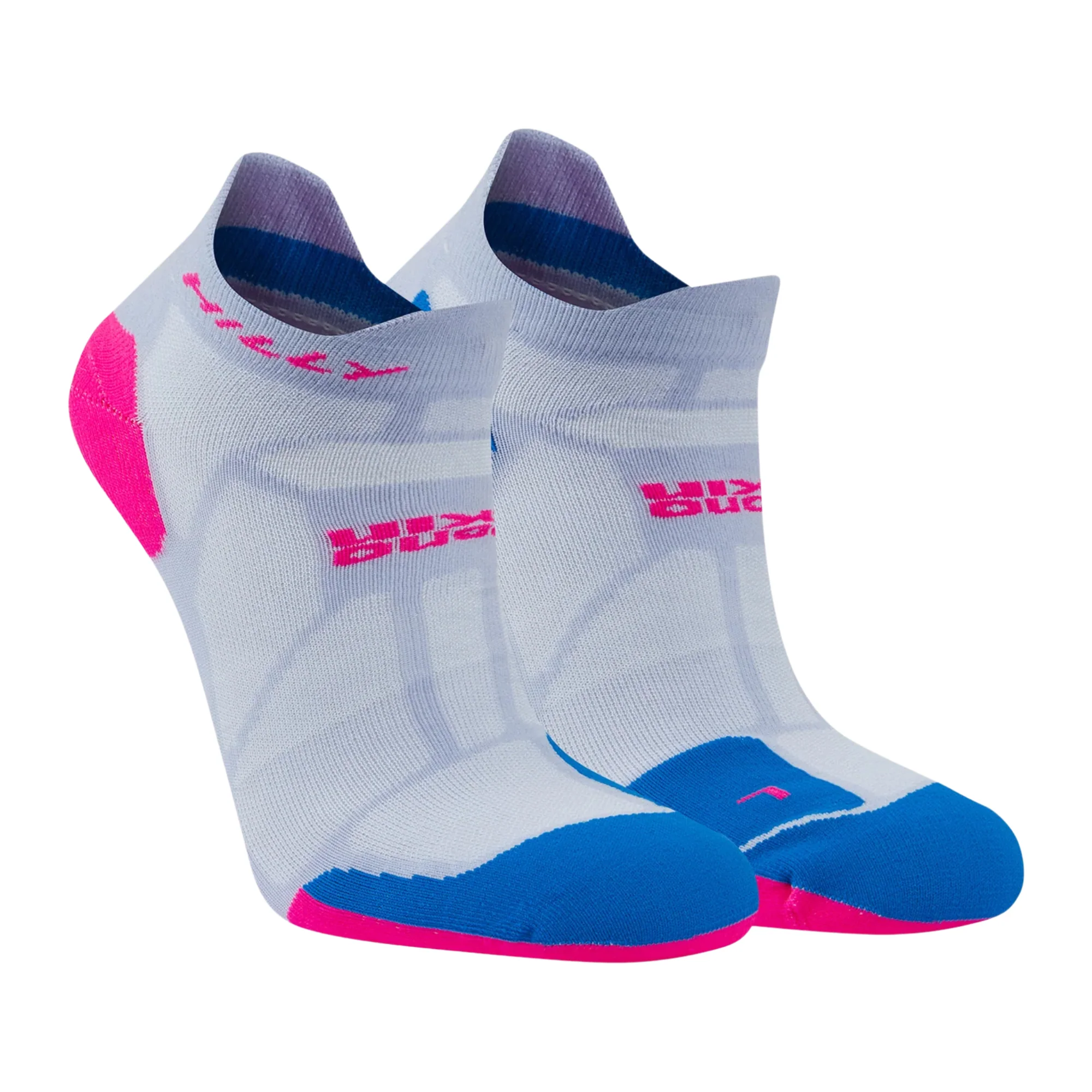 Hilly Unisex Marathon Fresh Running Socklets (Lilac/Hot Pink) - Image 5