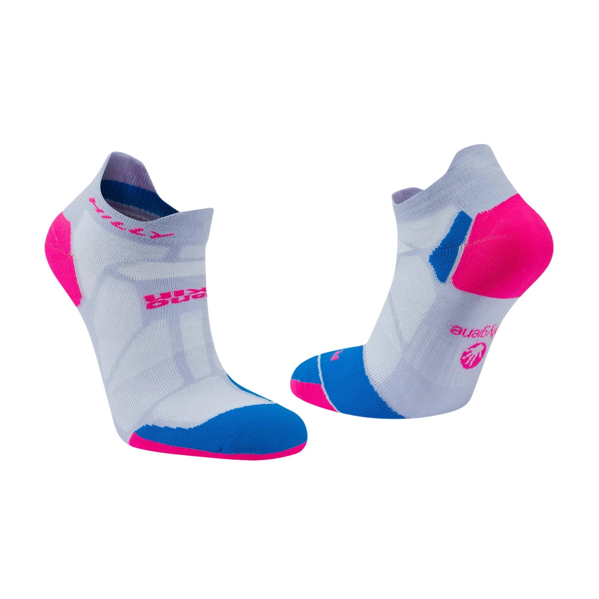 Hilly Unisex Marathon Fresh Running Socklets (Lilac/Hot Pink) - Image 7