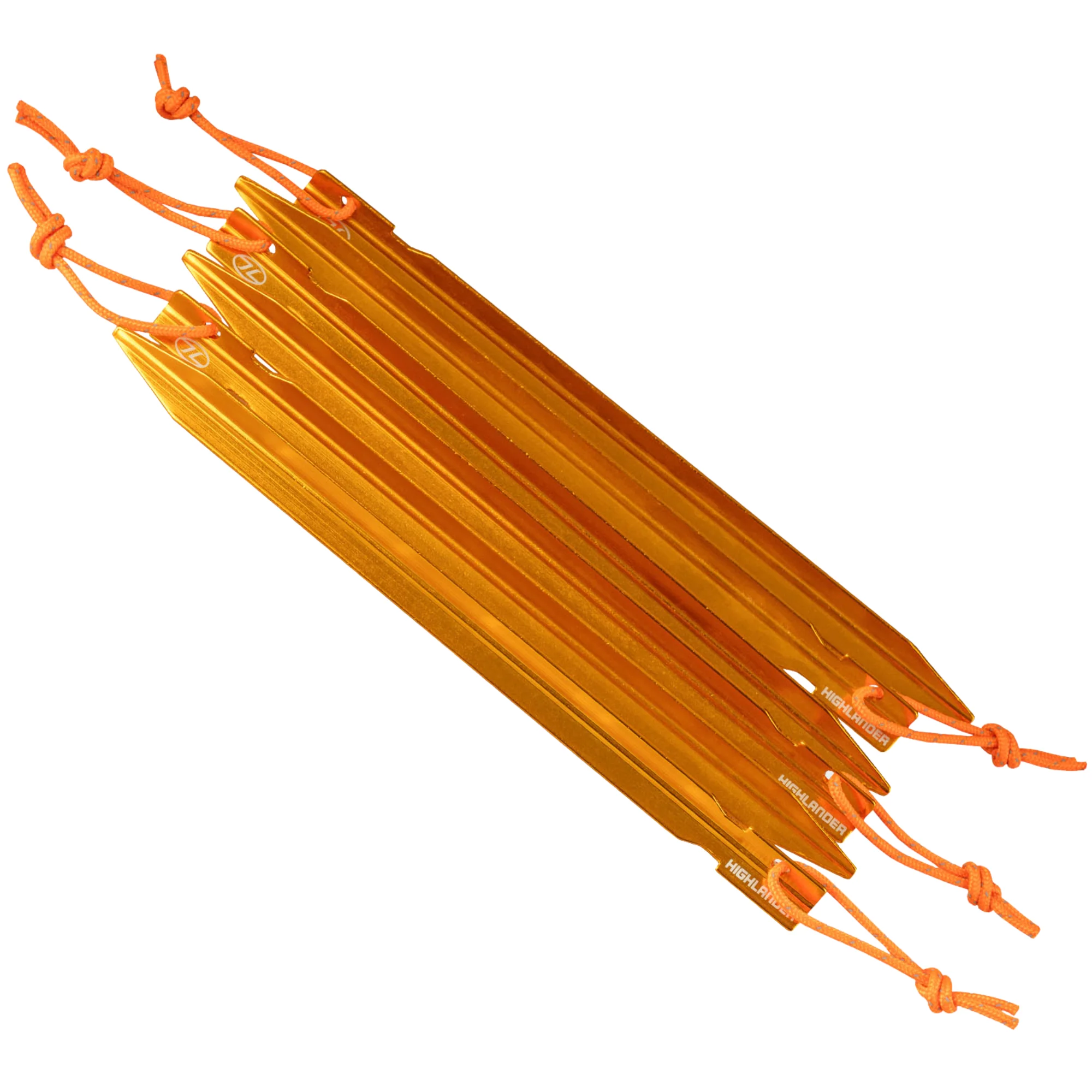 Highlander 18cm/7in Arrow Aluminium Tent Pegs (6 Per Pack) - Image 6