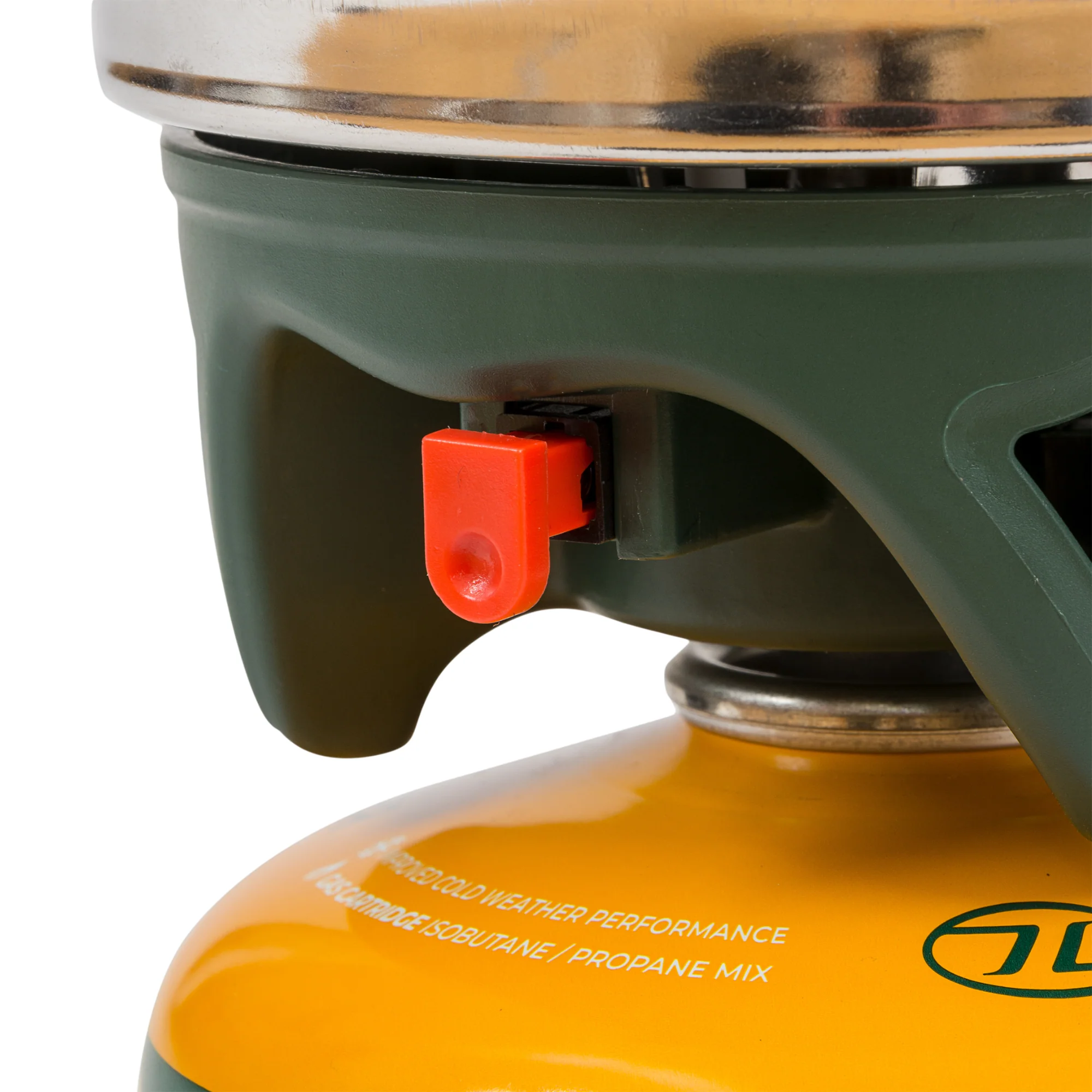 Highlander Blade Fastboil III Gas Stove + 1.1L Pot Set (Olive) - Image 3