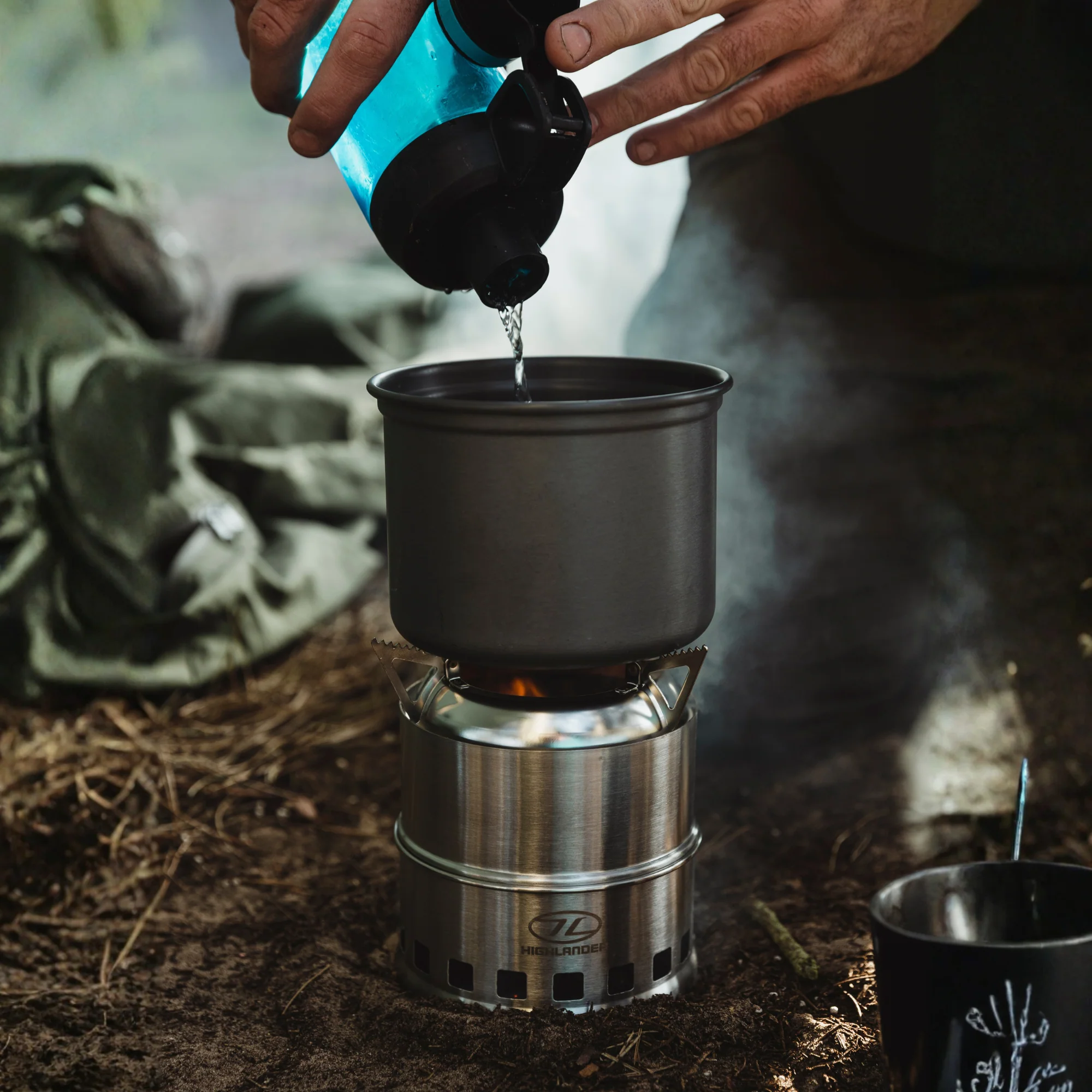 Highlander Cabar Wood Burning Stainless Steel Stove - Image 20