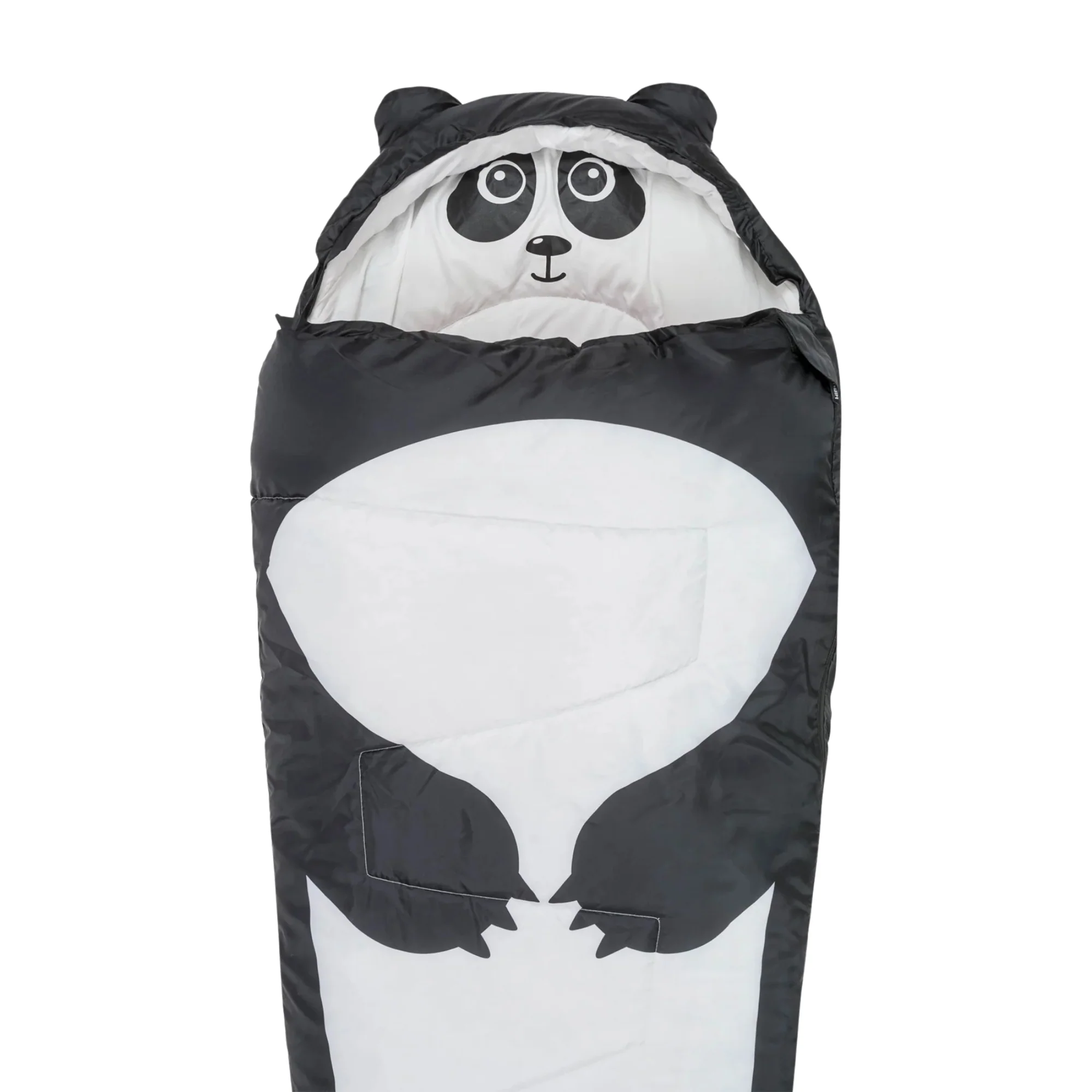 Highlander Kids Creature 4°C/6°C Sleeping Bag - Mummy Shape (Black) - Image 3