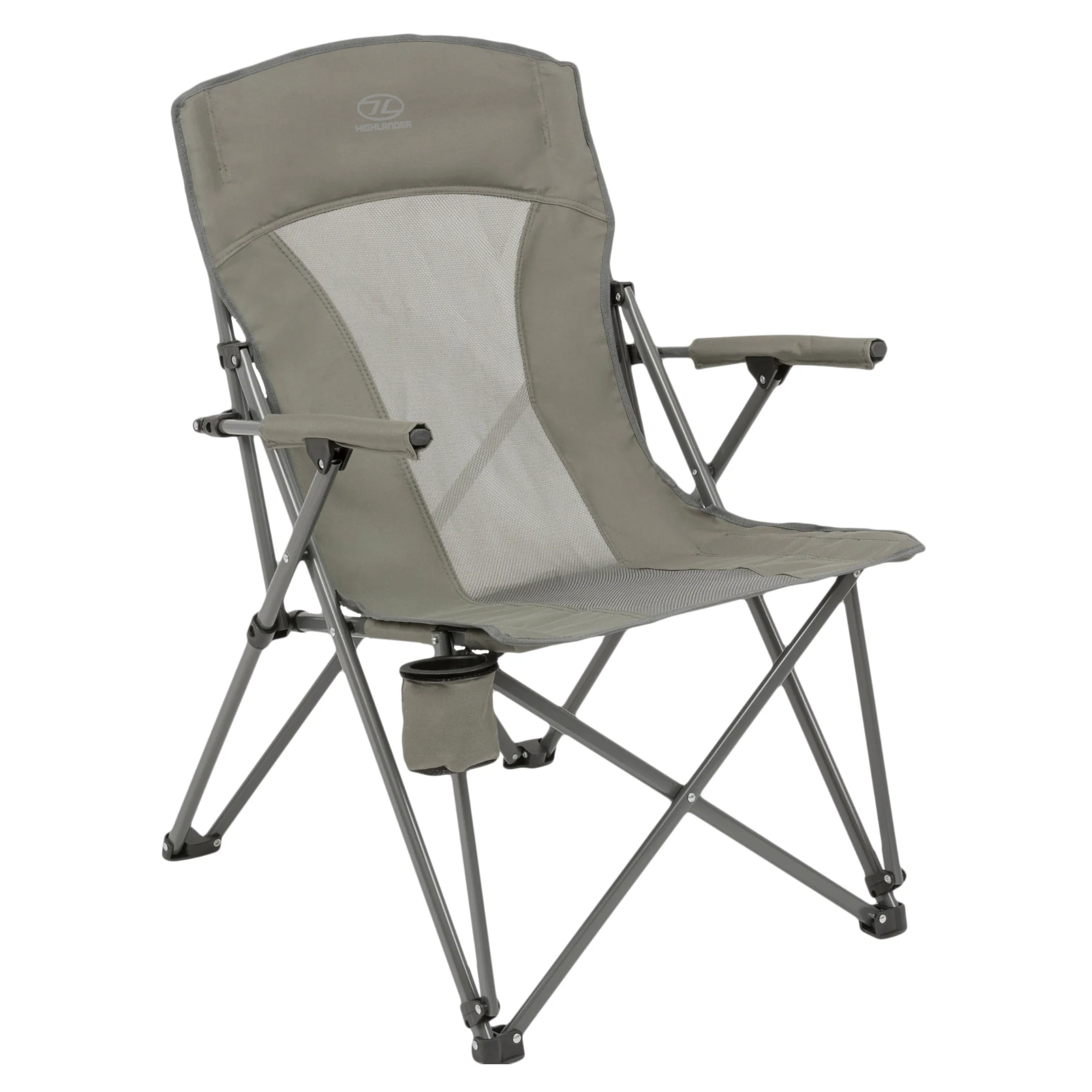 Highlander Doune Camping Chair (Charcoal)