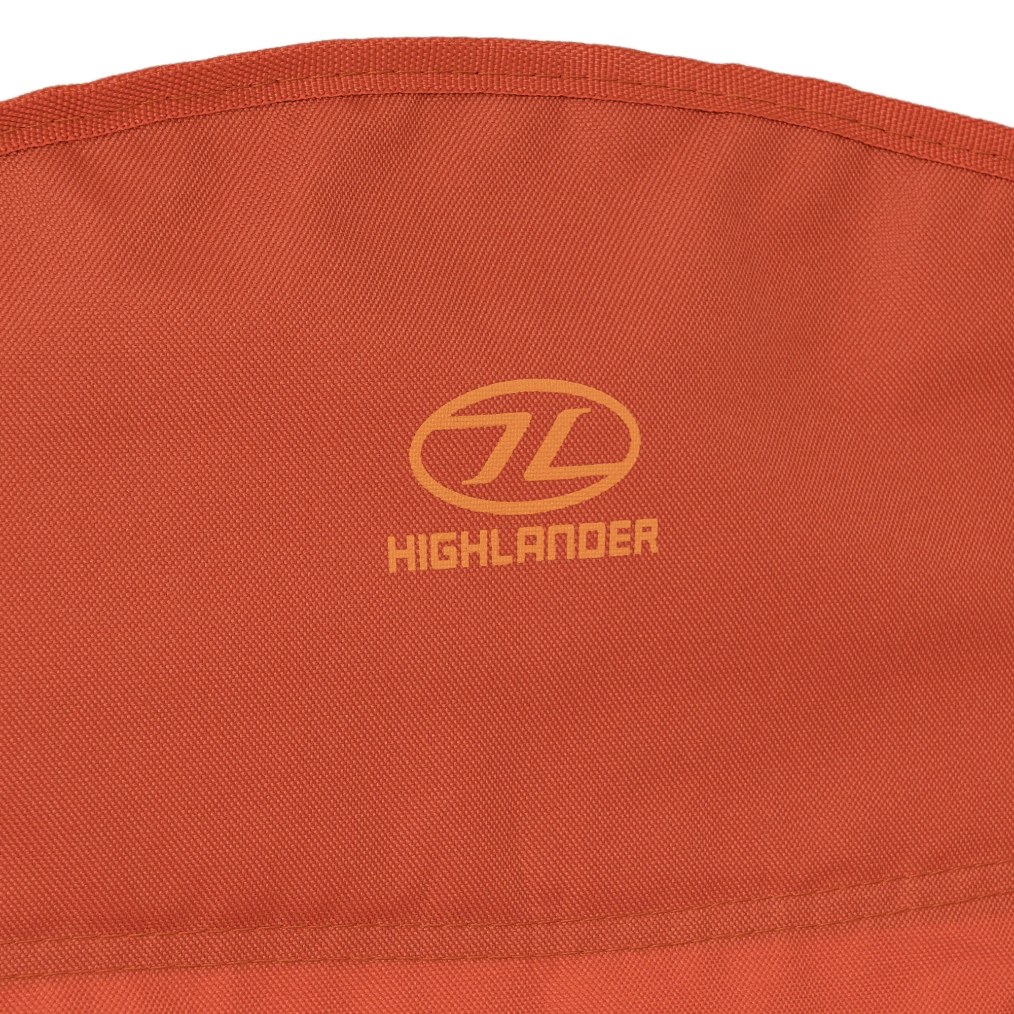 Highlander Edinburgh Camping Chair (Orange) - Image 5