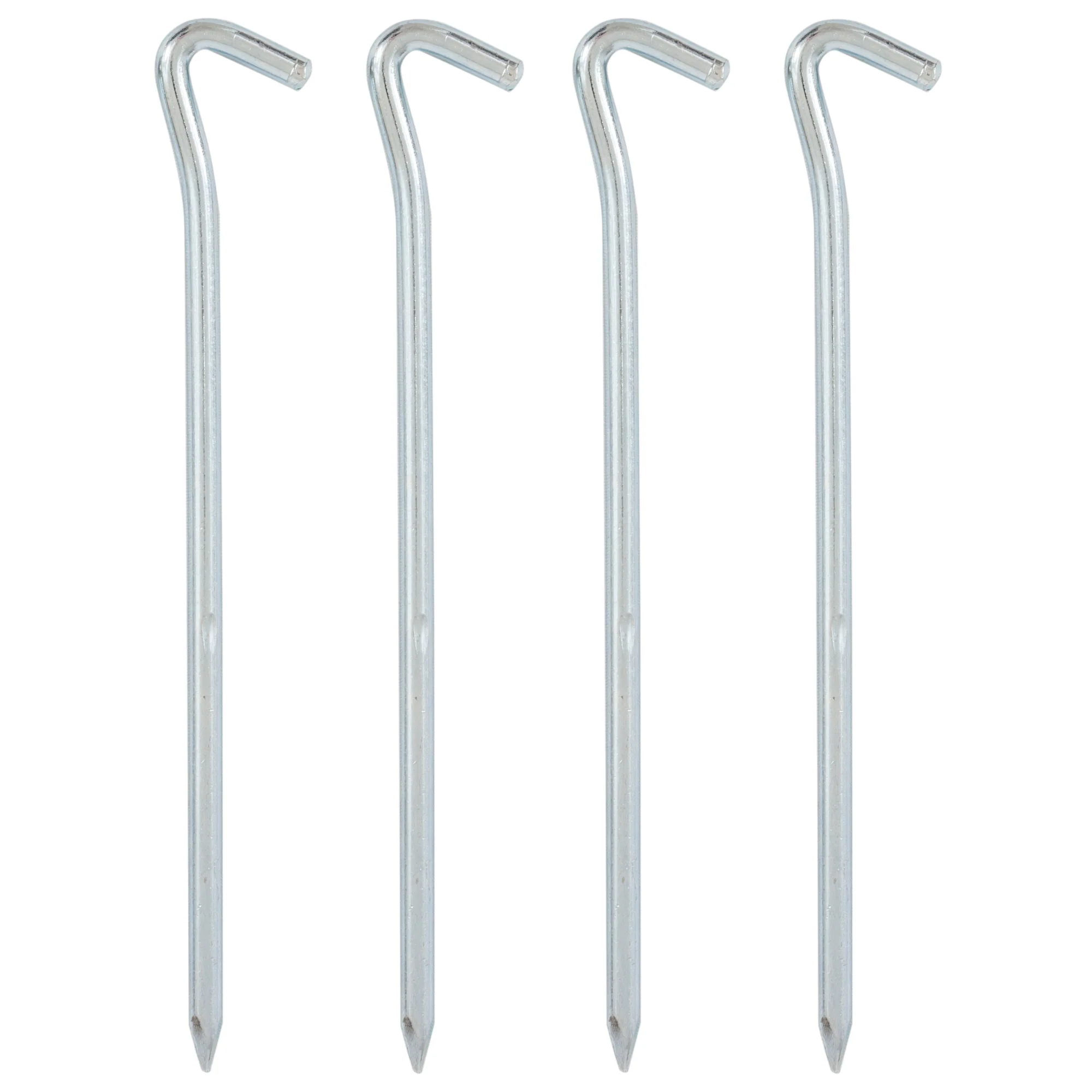 Highlander 21.5cm/9in Heavy Duty Steel Tent Pegs (4 Per Pack)