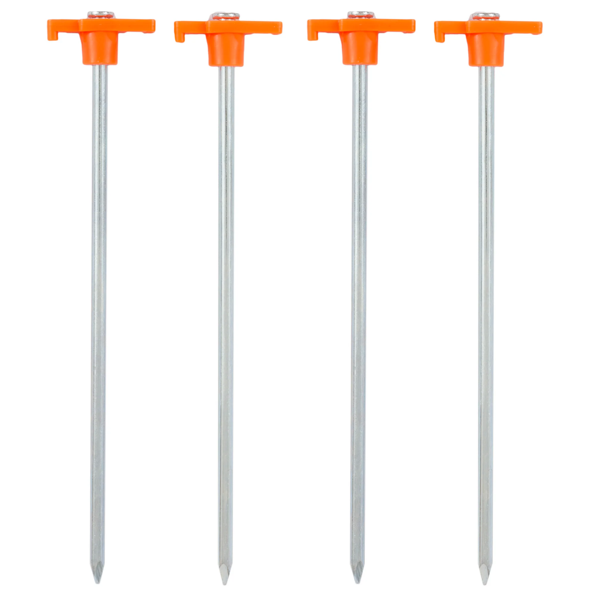 Highlander 25.4cm/10in Rock Tent Pegs (4 Per Pack)