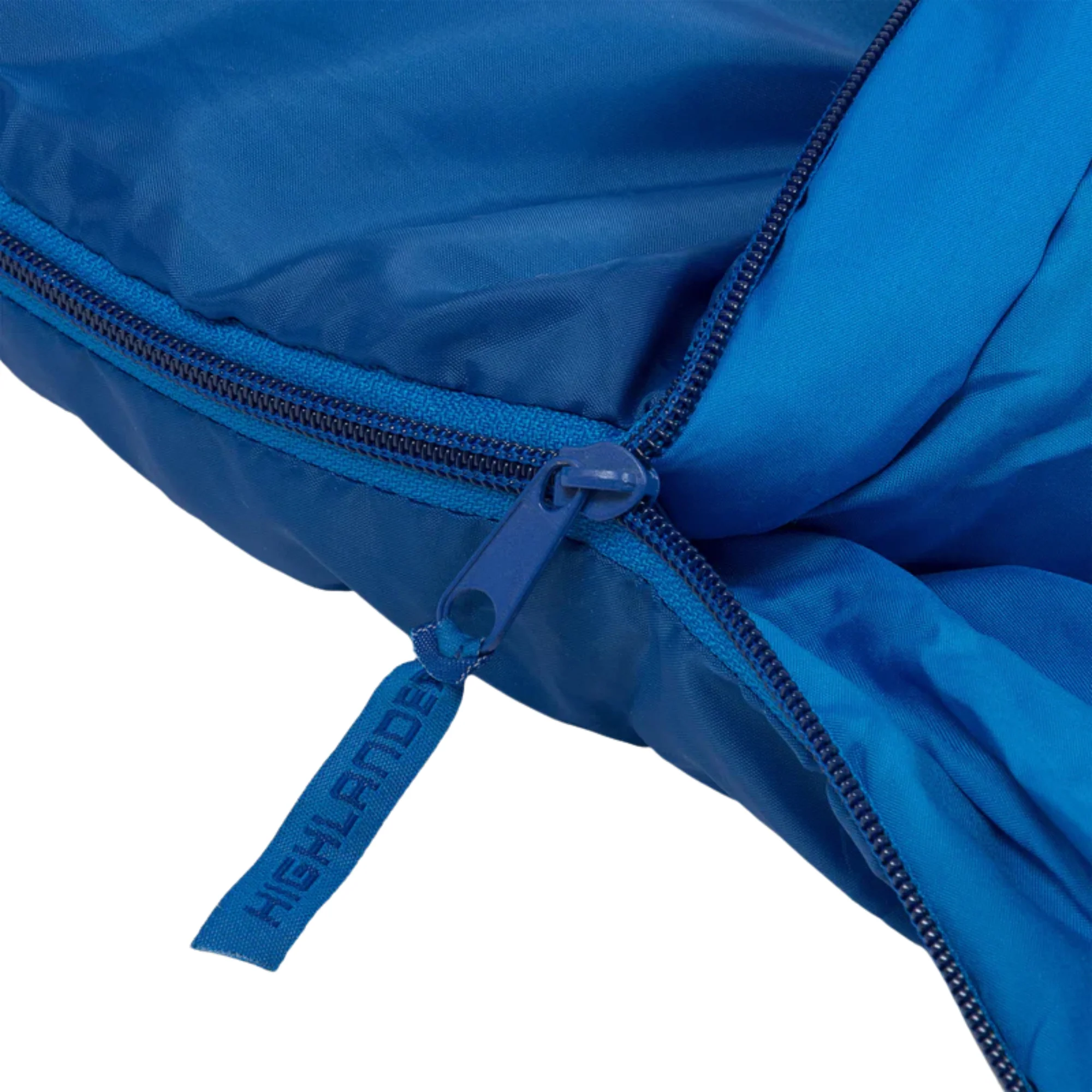 Highlander Sleepline 350 3°C/5°C Sleeping Bag - Mummy Shape (Blue) - Image 5