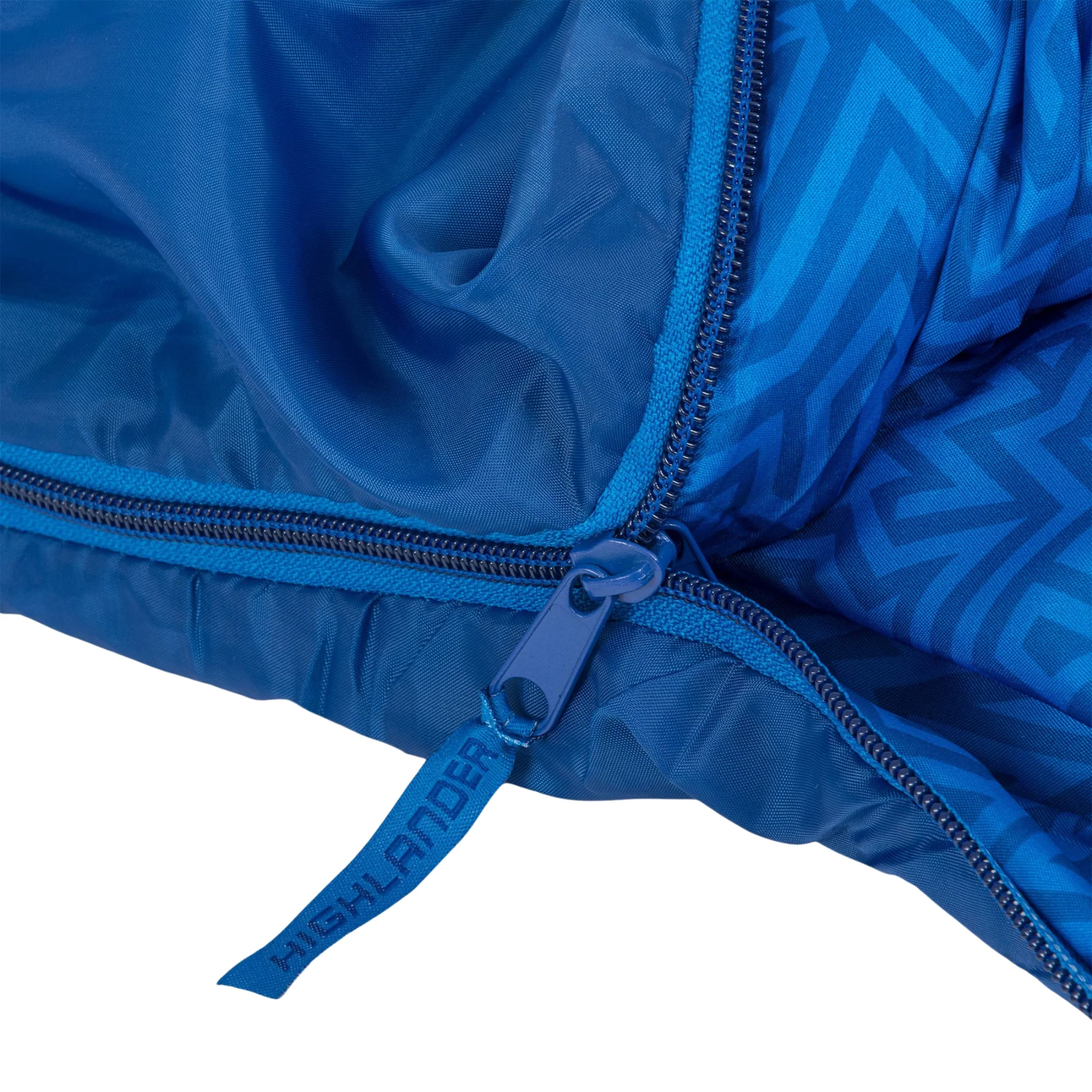 Highlander Kids Sleepline 300 4°C/6°C Sleeping Bag - Mummy Shape (Blue) - Image 5
