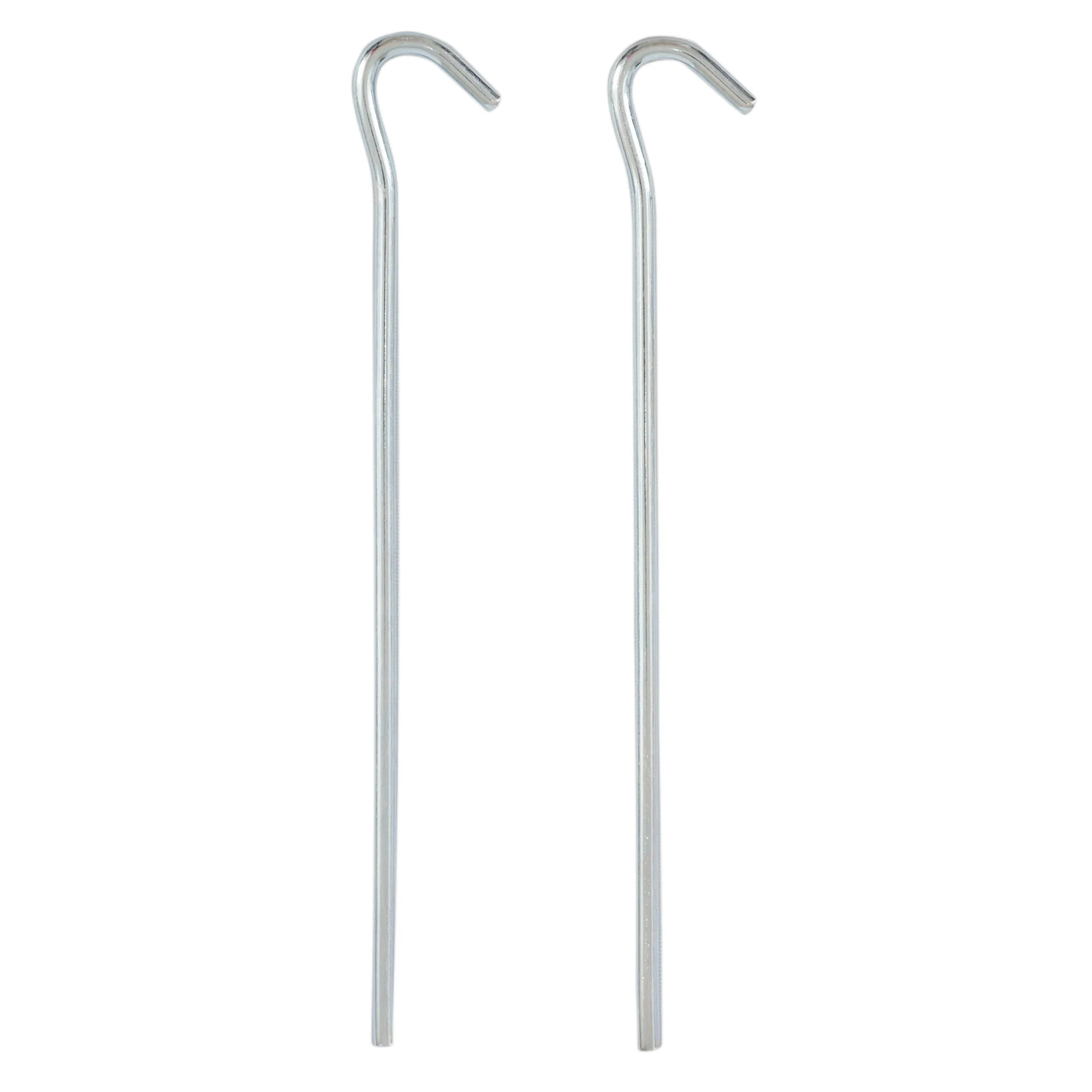 Highlander 18cm/7in Steel Wire Tent Pegs (10 Per Pack)