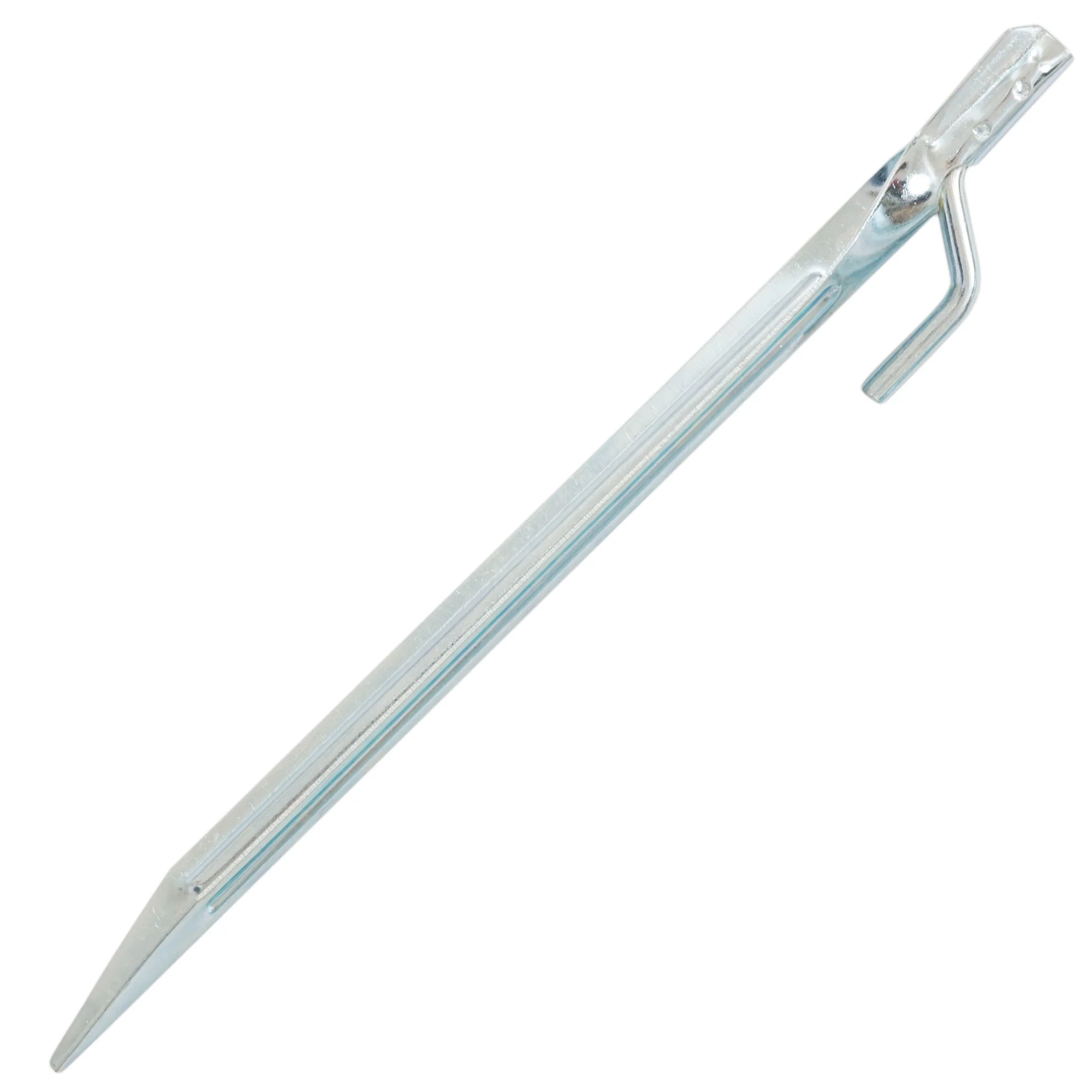 Highlander 22.8cm/9in Steel Angle Tent Pegs (6 Per Pack) - Image 2