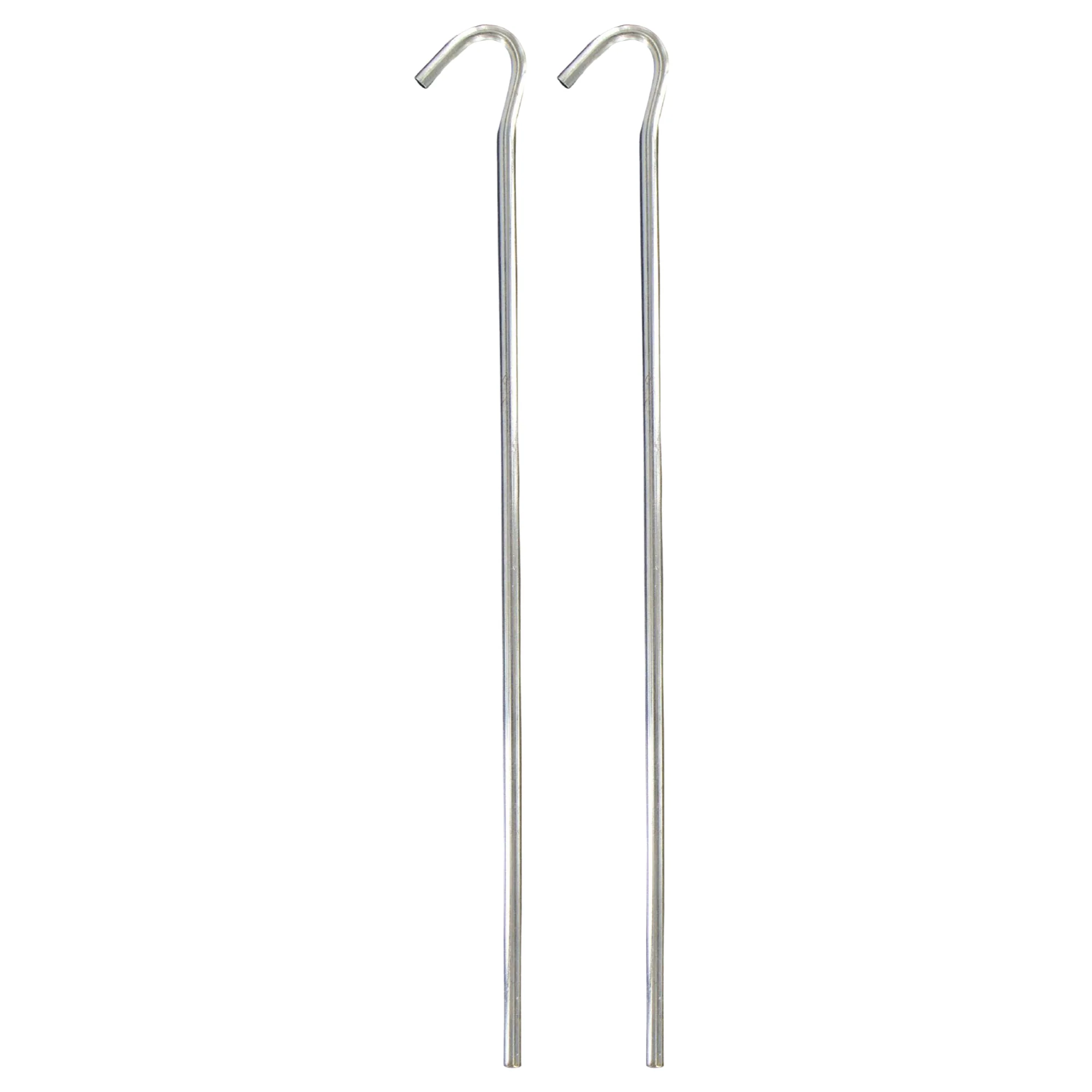Highlander 24cm/9.5in Steel Wire Tent Pegs (10 Per Pack)