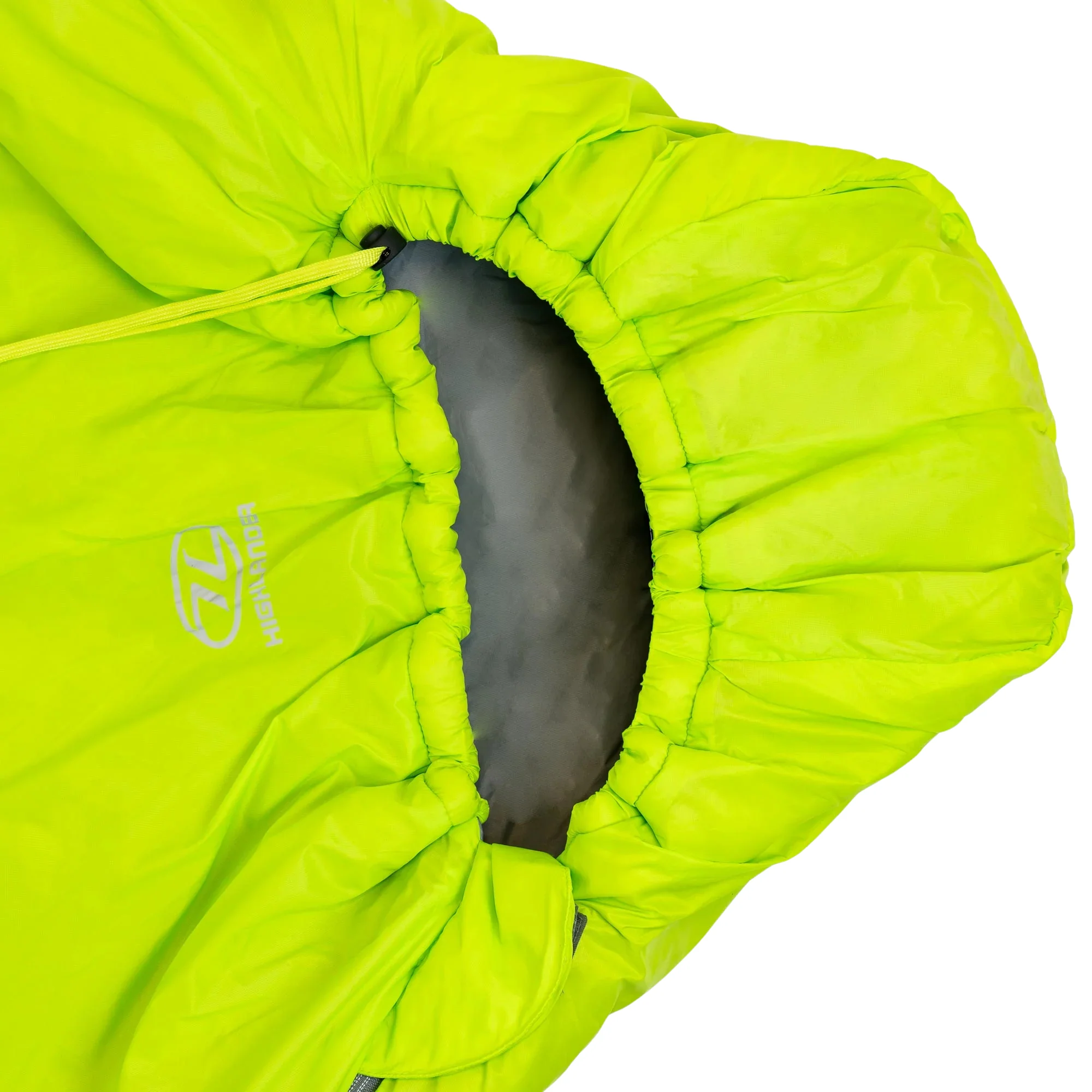 Highlander Zeta 50 14ºC/17ºC Sleeping Bag - Mummy Shape (Lime Green) - Image 6
