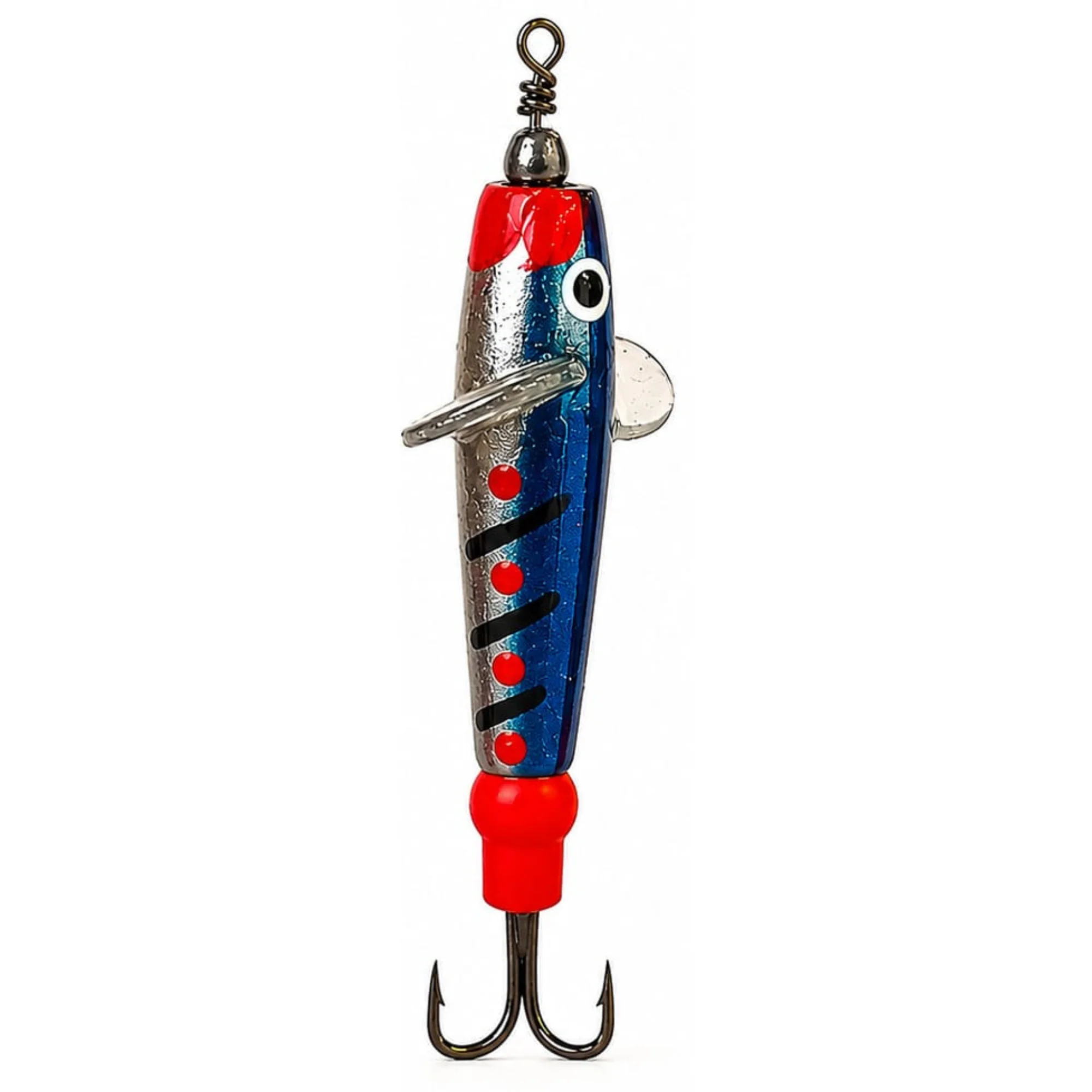 The JC Bait Minnow Lure (Size: 1.5in)(Blue/Silver)