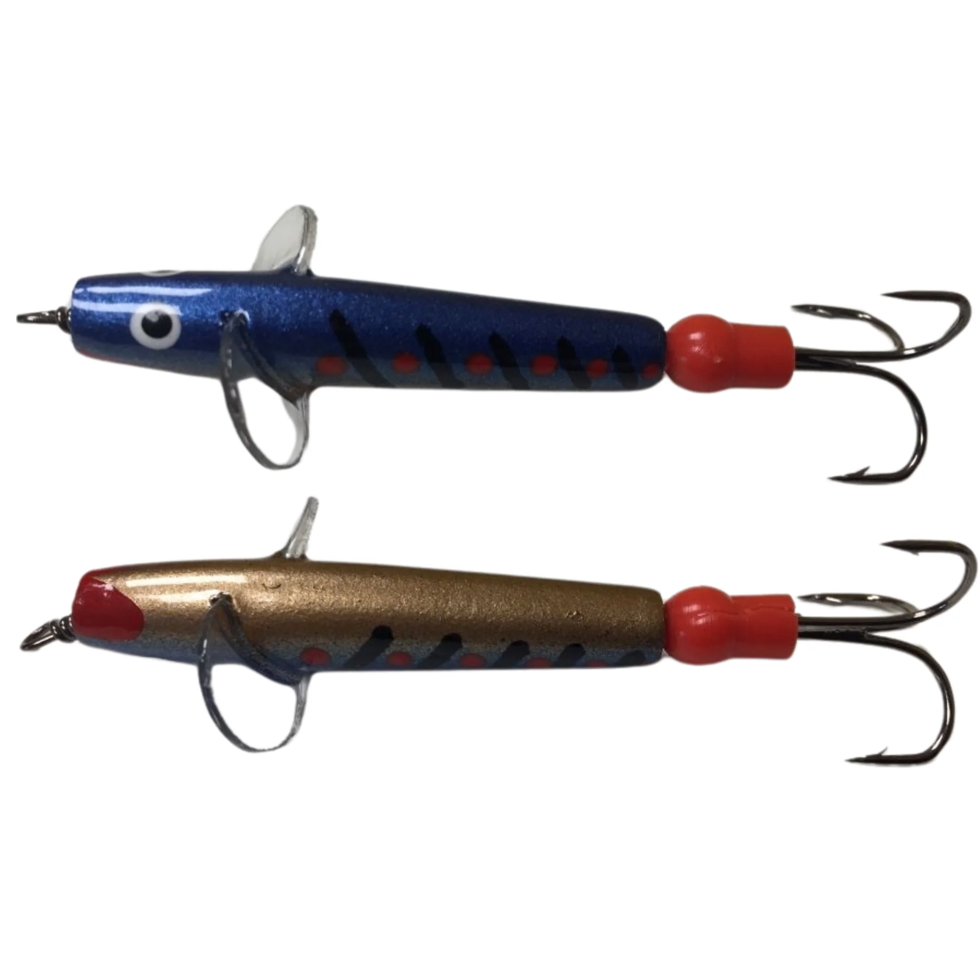 The JC Bait Minnow Lure (Size: 1.5in)(Blue/Gold) - Image 4