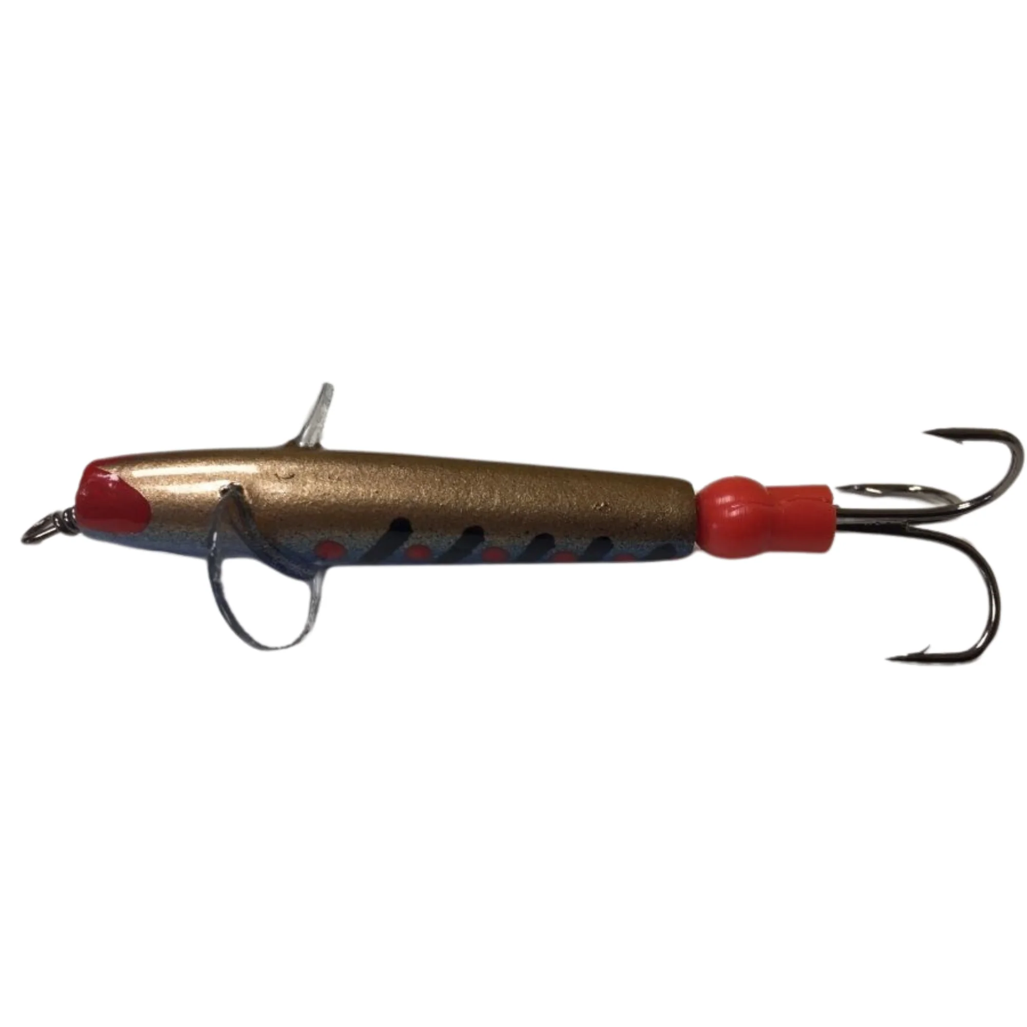 The JC Bait Minnow Lure (Size: 2.5in)(Blue/Gold) - Image 3