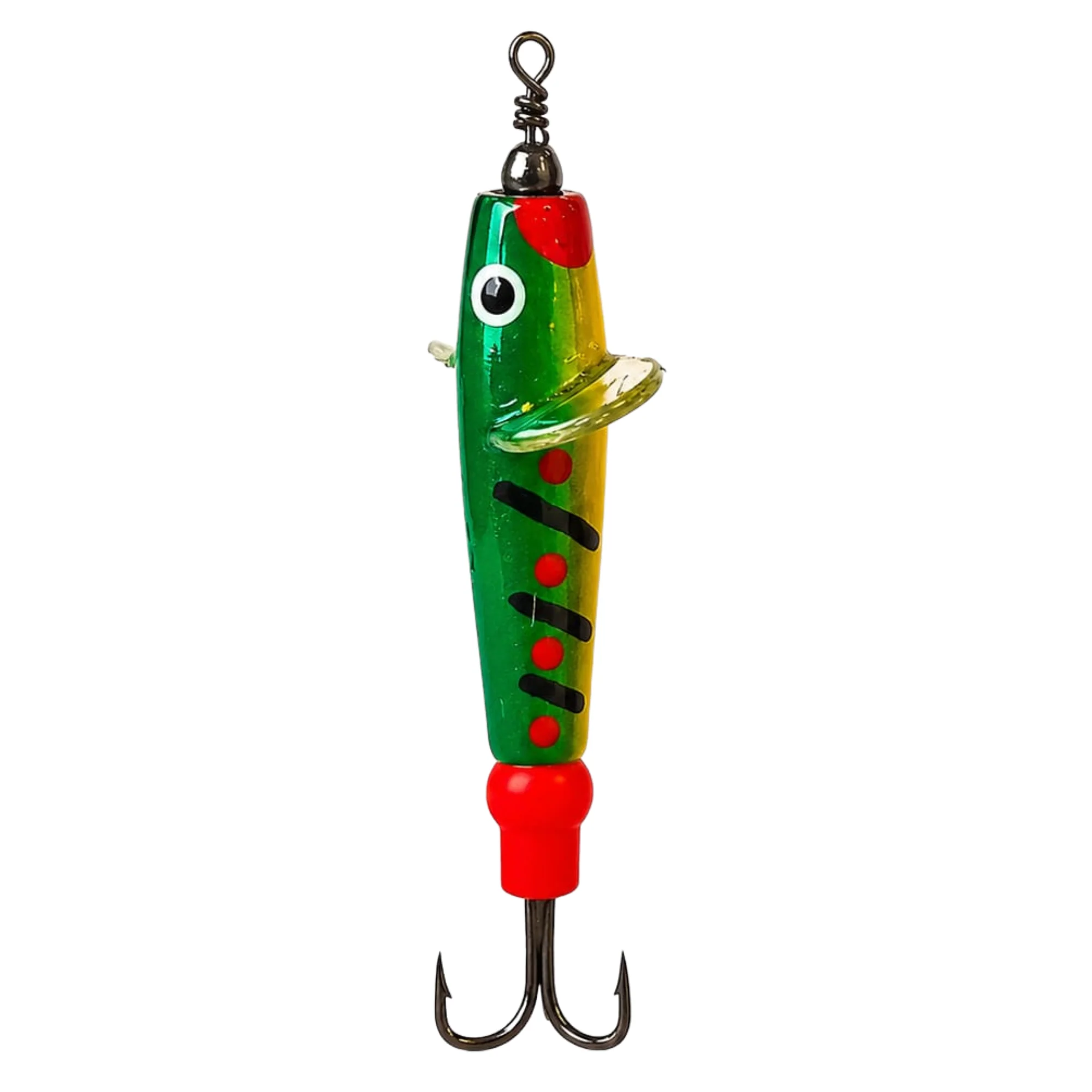 The JC Bait Minnow Lure (Size: 2in)(Green/Yellow)