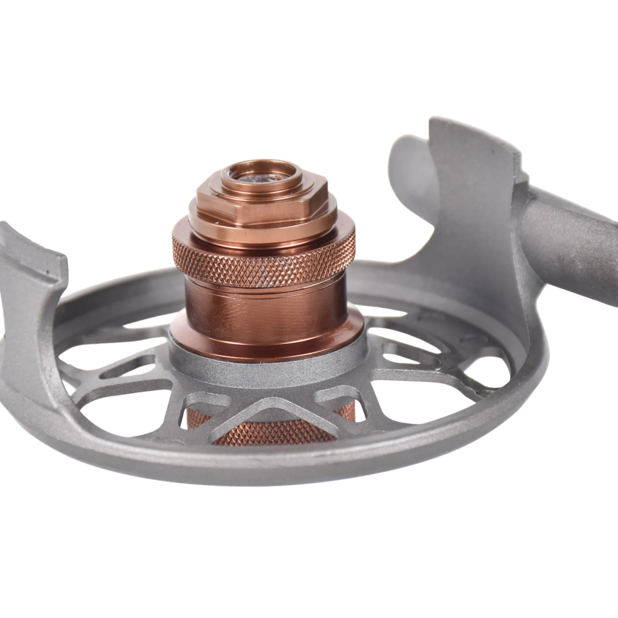 JMC Soon Trout Brass Knob Fly Fishing Reel (#6/8) - Image 3
