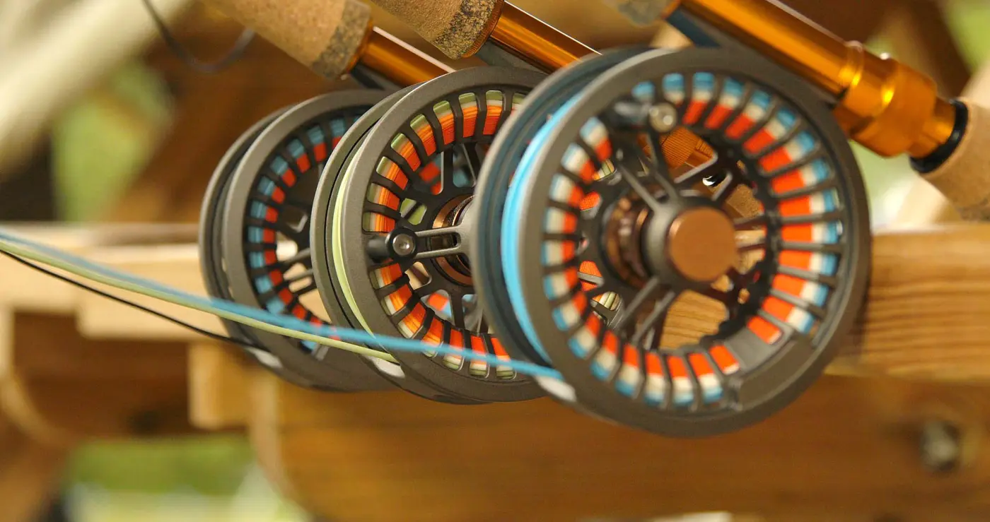JMC Soon Trout Brass Knob Fly Fishing Reel (#6/8) - Image 5