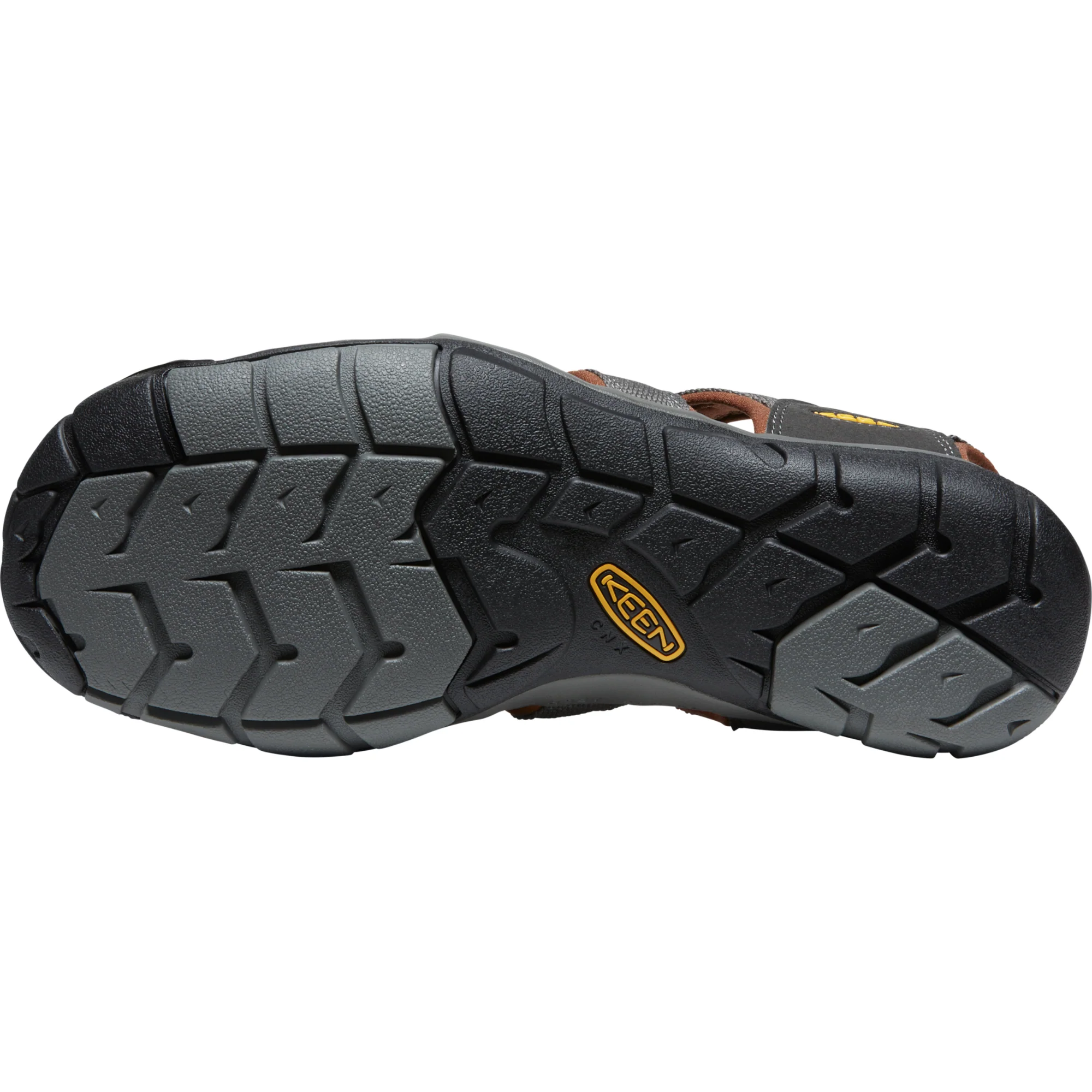 Keen Men's Clearwater CNX Closed Toe Sandals (Raven/Tortoise Shell) - Image 6