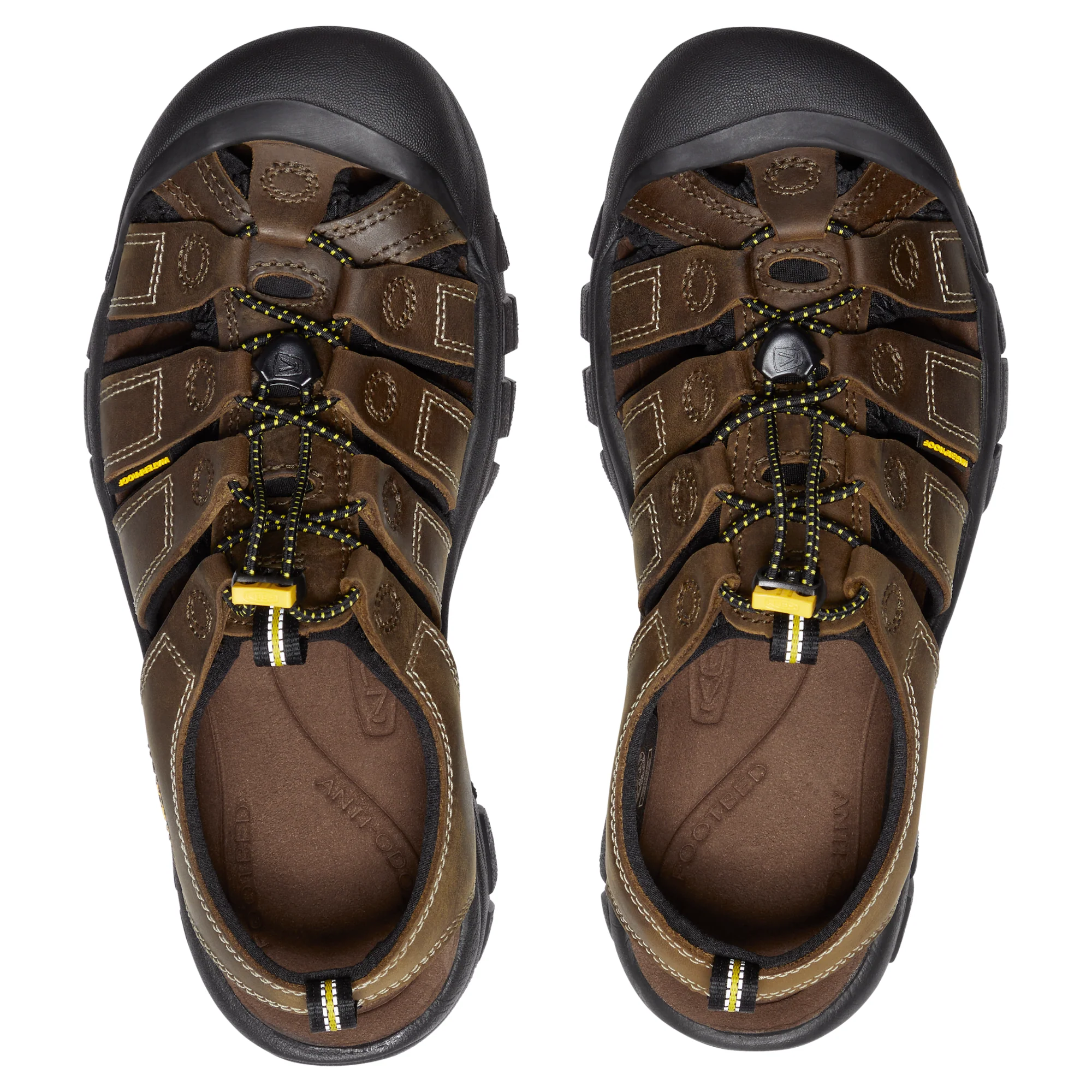 Keen Men's Newport Closed Toe Sandals (Bison) - Image 7