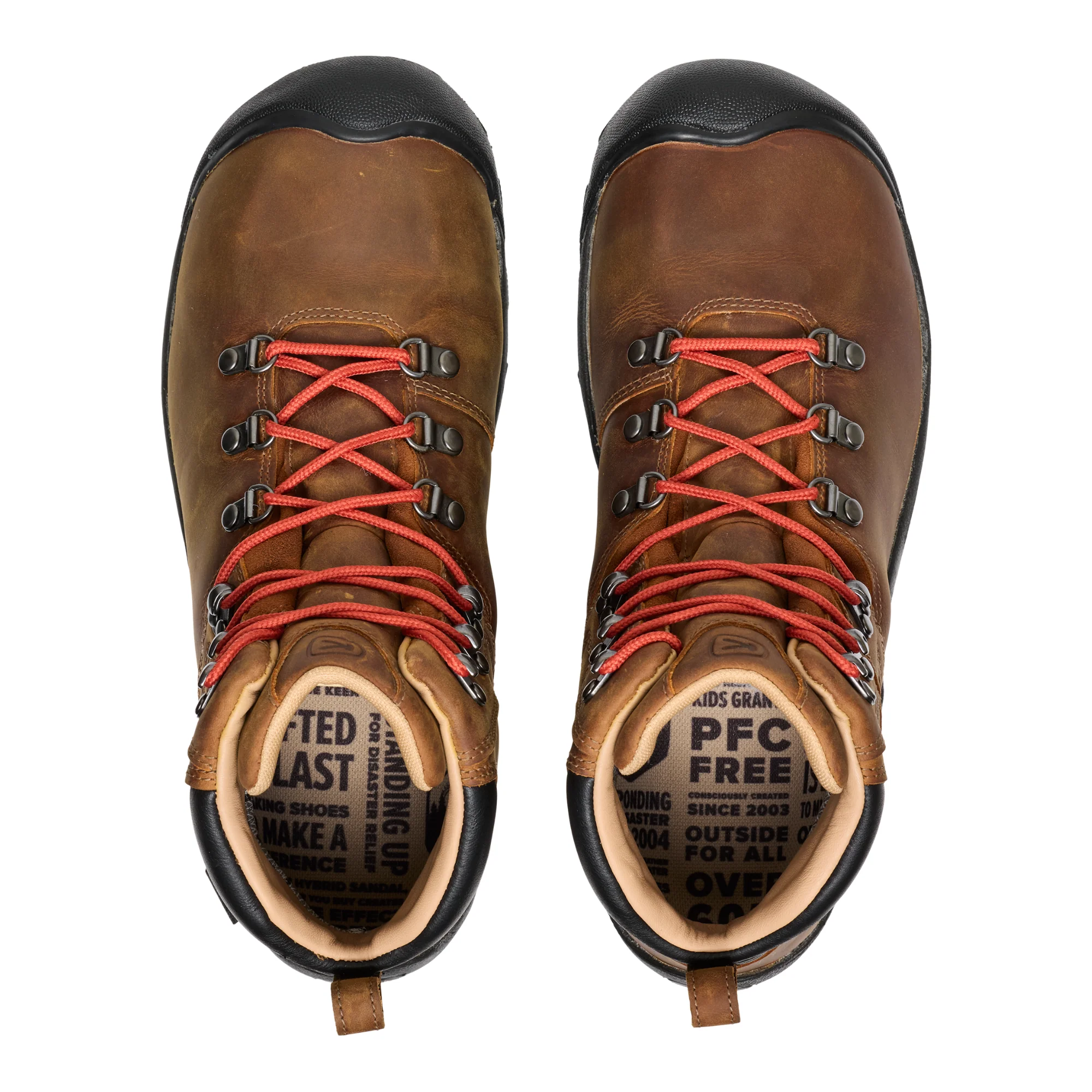 Keen Men's Pyrenees Waterproof Trail Boots (Syrup) - Image 11