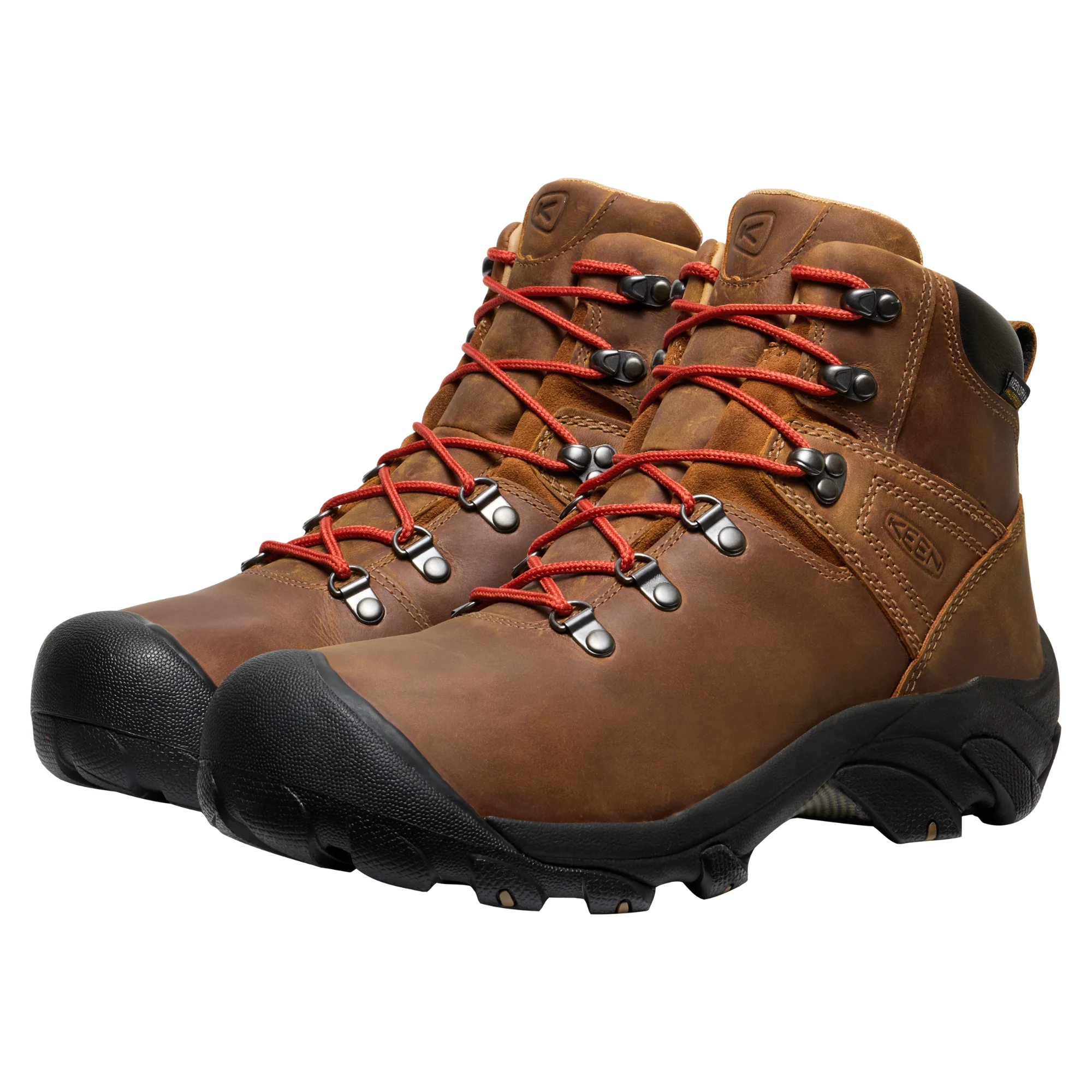 Keen Men's Pyrenees Waterproof Trail Boots (Syrup) - Image 12