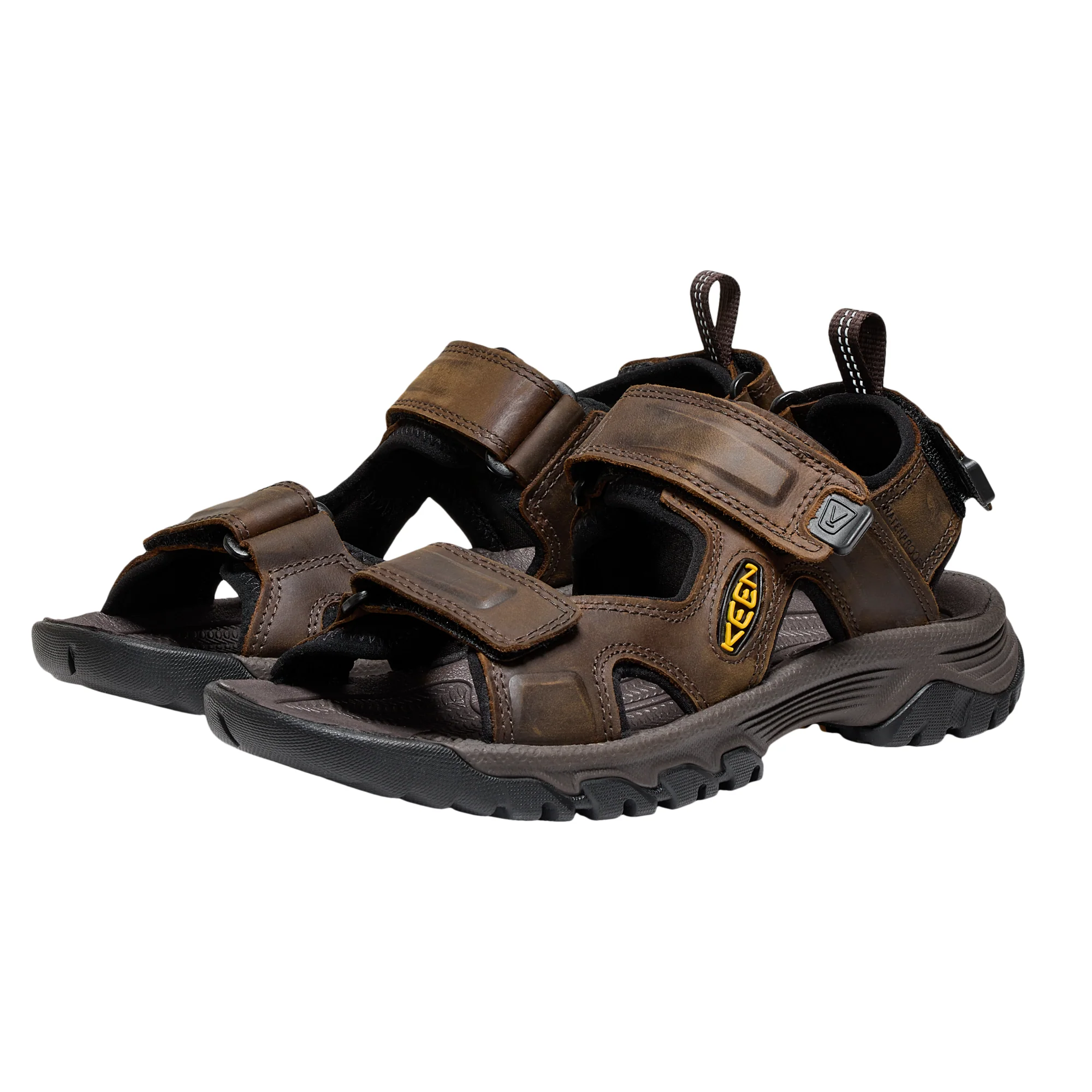 Keen Men's Targhee III Open Toe Sandals (Bison/Mulch) - Image 9