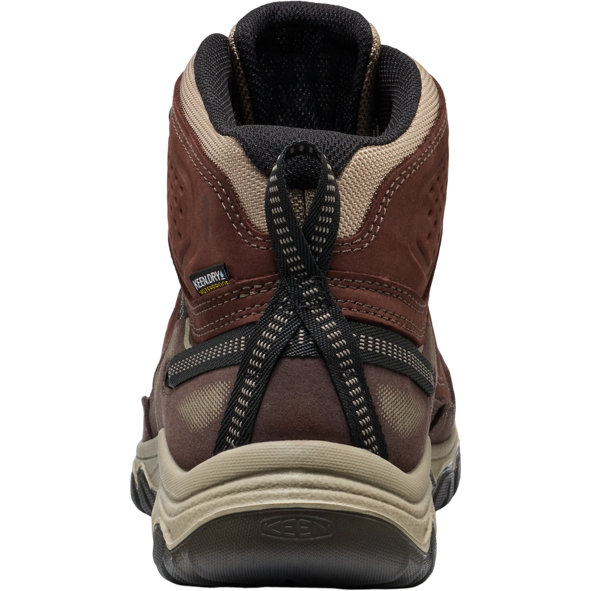 Keen Men's Targhee IV Waterproof Mid Trail Boots (Java/Brindle) - Image 10
