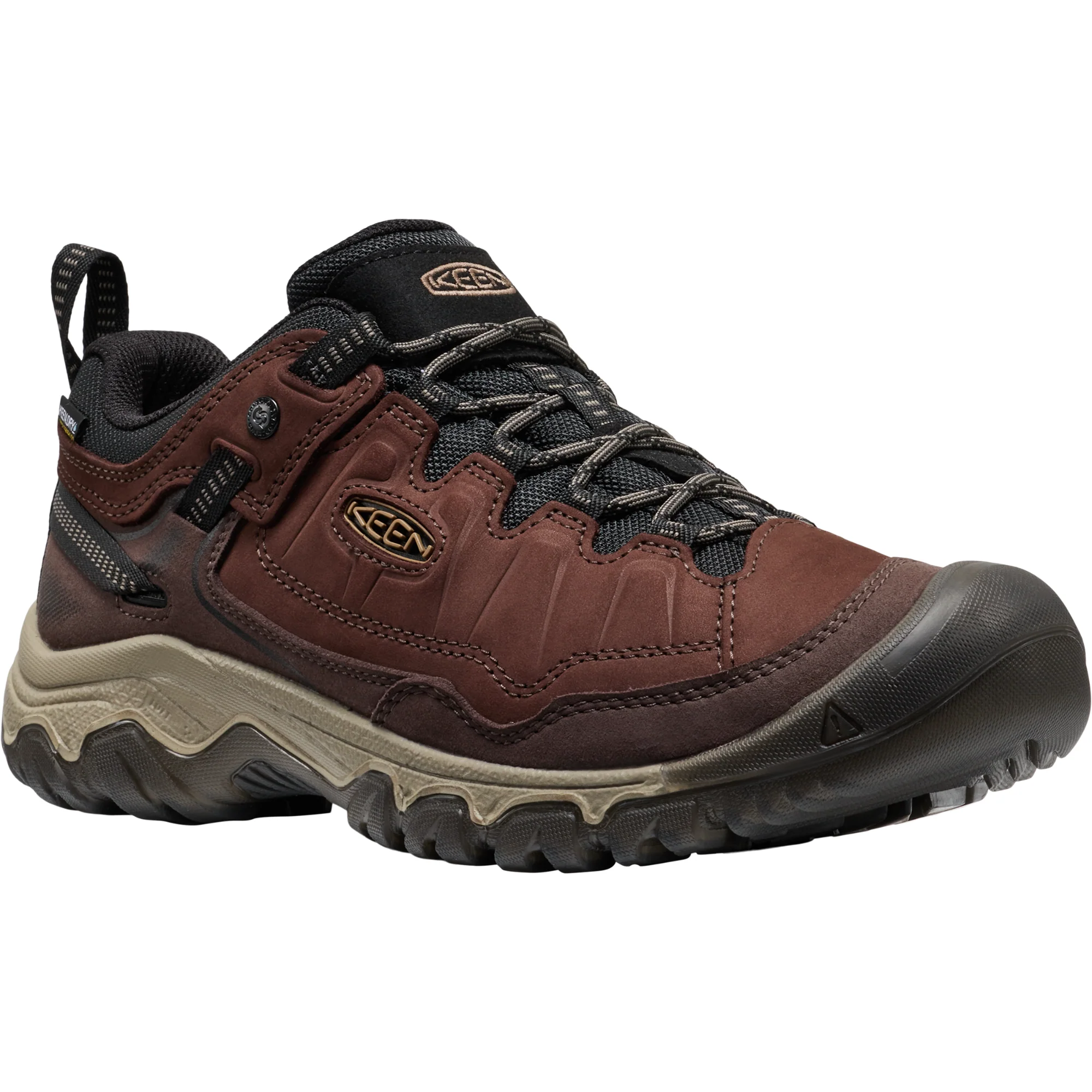 Keen Men's Targhee IV Waterproof Trail Shoes (Java/Bison) - Image 4