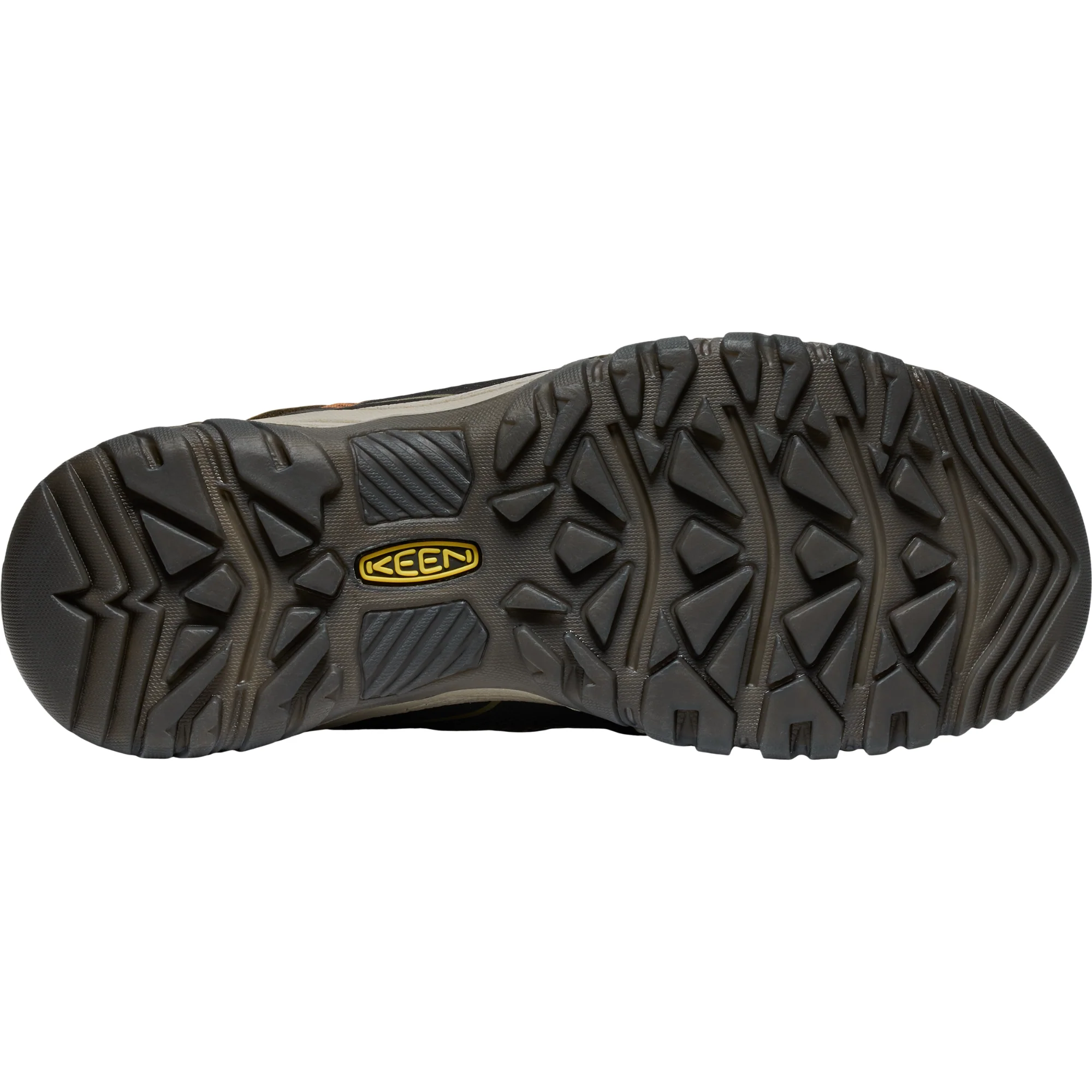 Keen Men's Targhee IV Waterproof Wide Fit Trail Shoes (Sea Turtle/Roasted Pecan) - Image 8