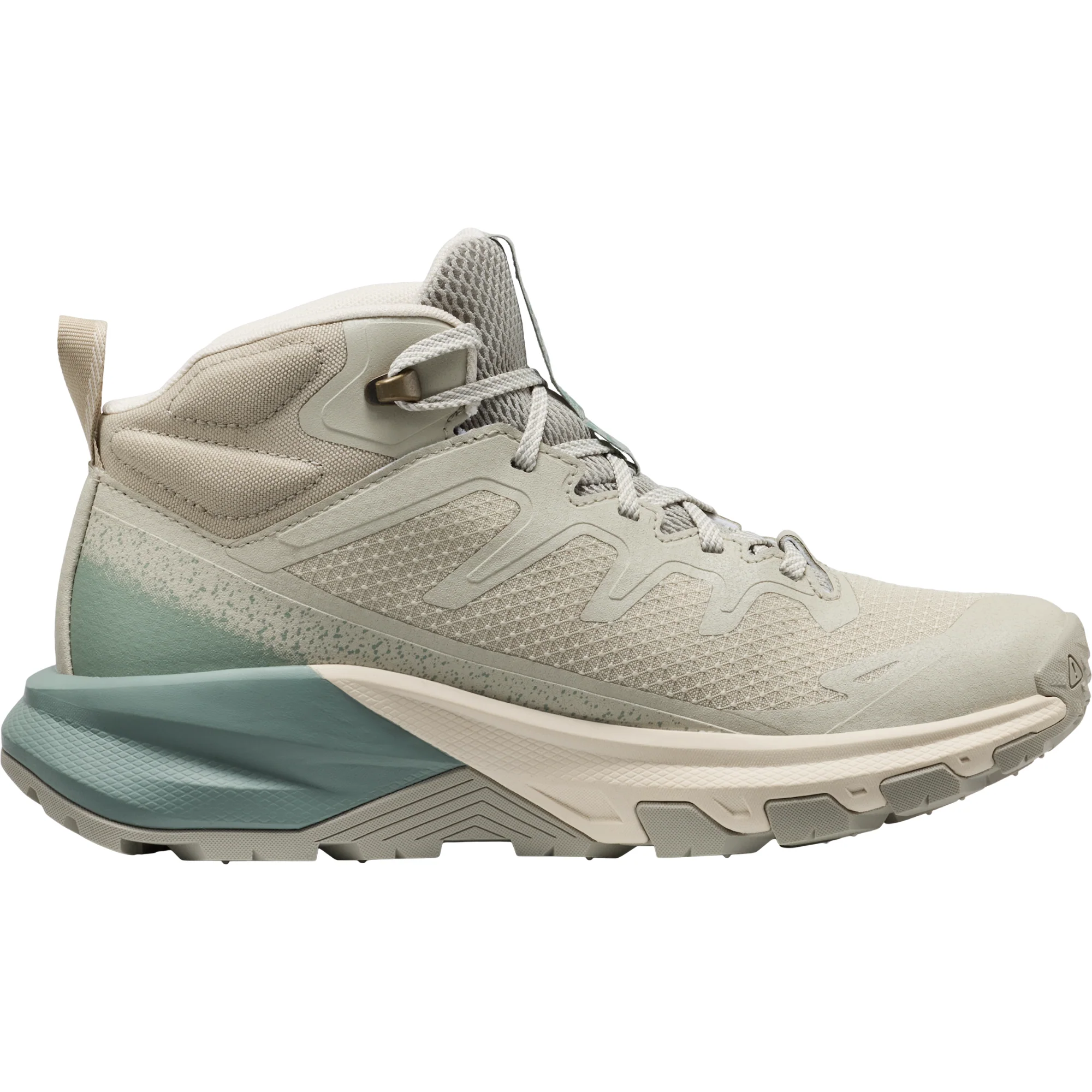 Keen Women's Targhee Apex Waterproof Mid Trail Boots (Abbey Stone/Birch) - Image 3
