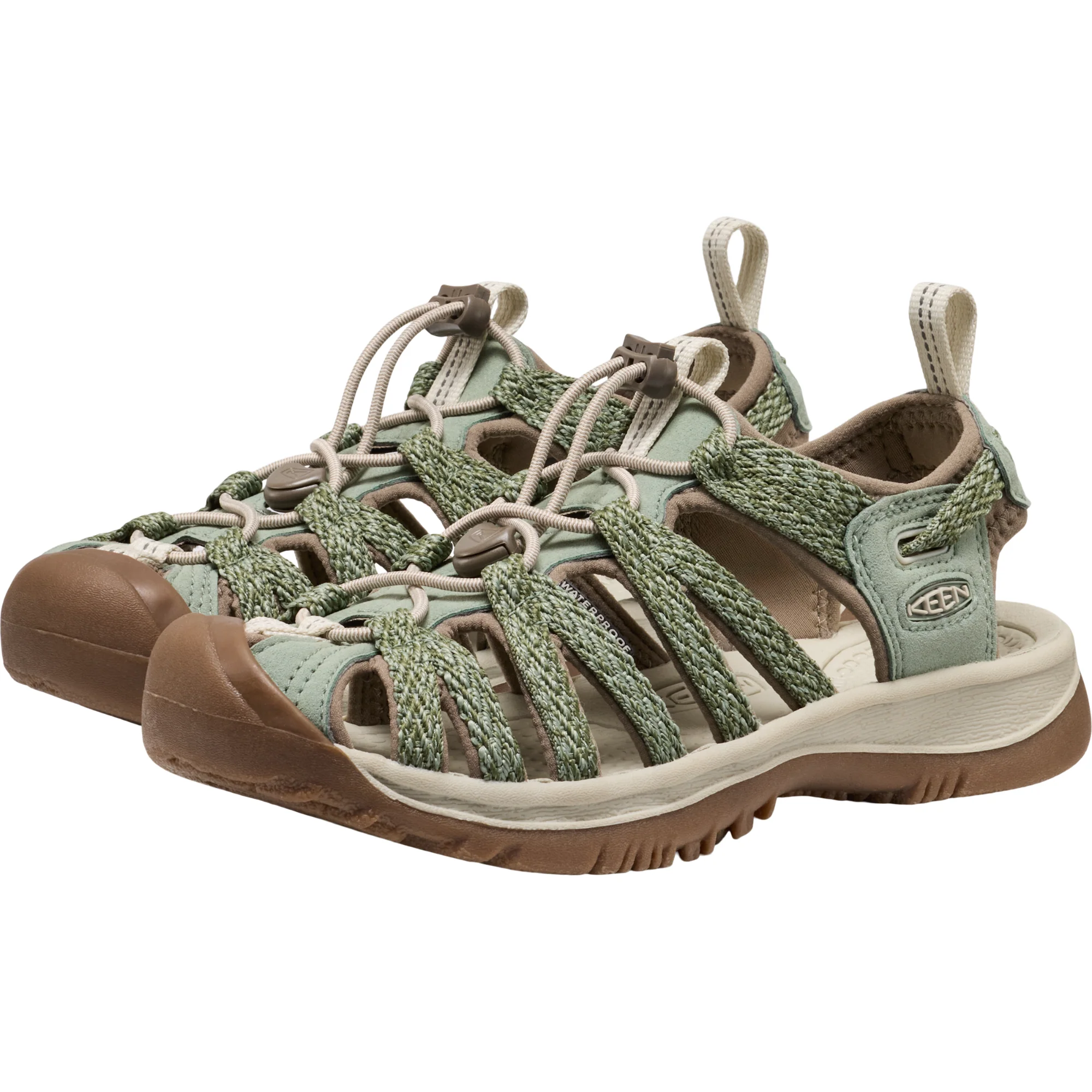 Keen Women's Whisper Closed Toe Sandals (Lily Pad) - Image 8